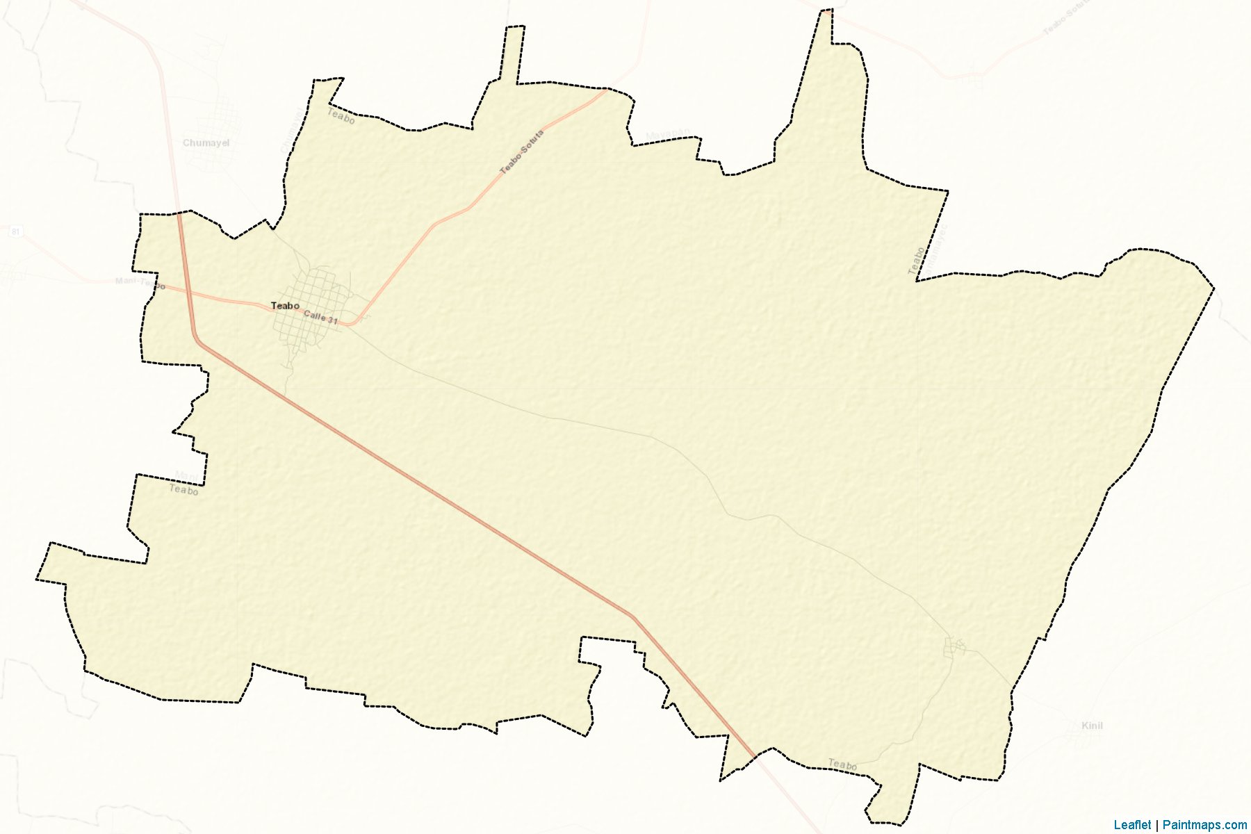 Muestras de recorte de mapas Teabo (Yucatán)-2