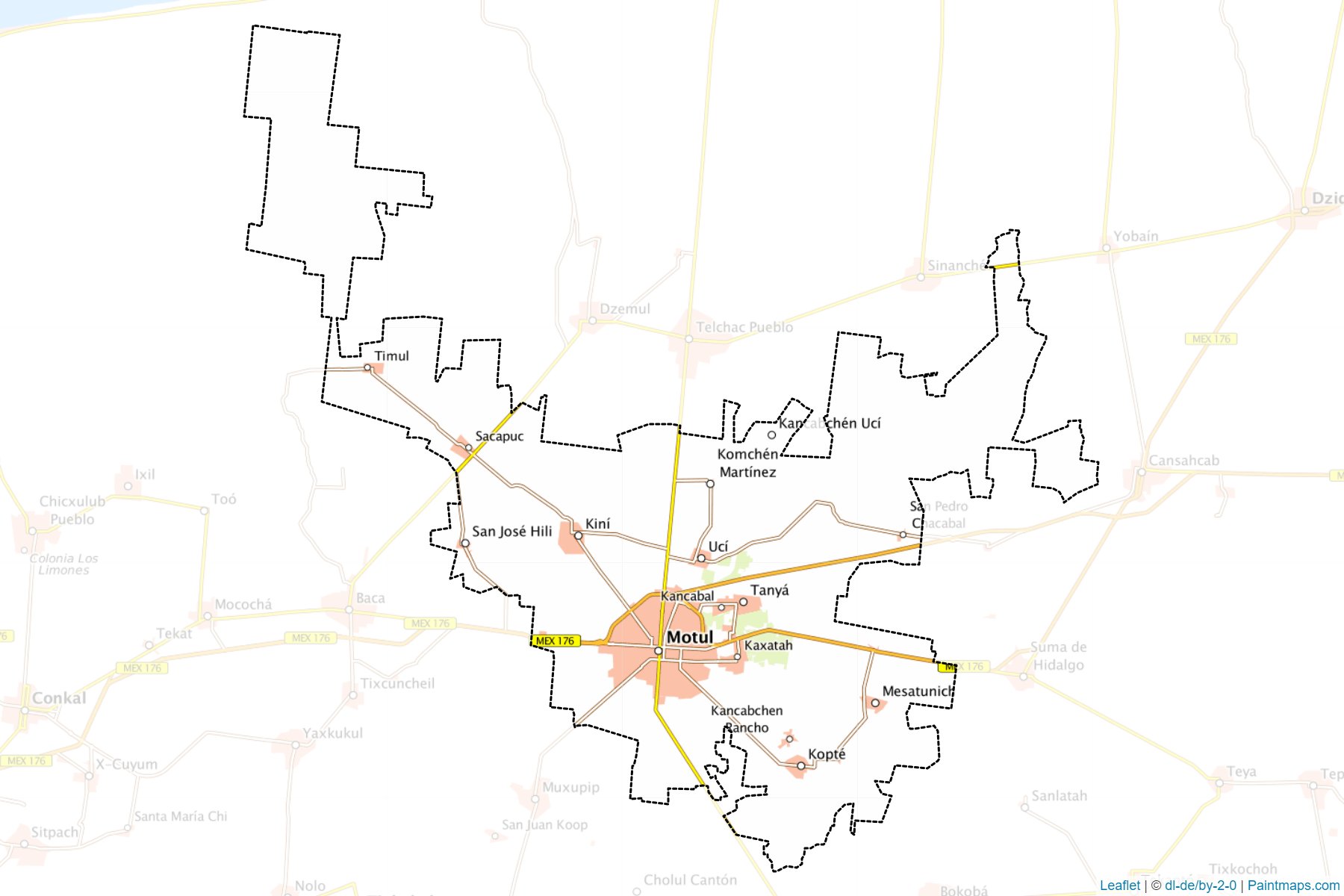 Muestras de recorte de mapas Motul (Yucatán)-1