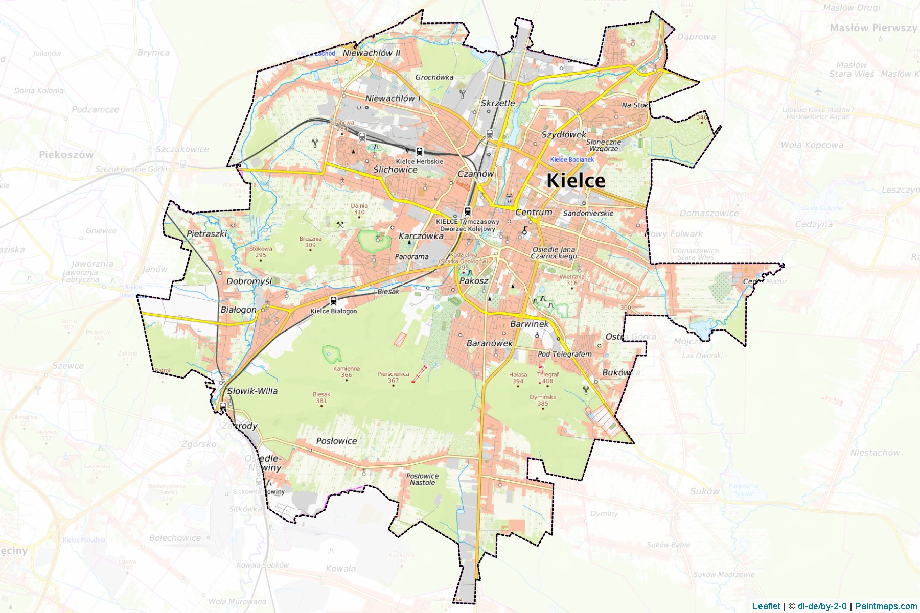 Solbus (Świętokrzyskie Voivodship) Map Cropping Samples-1