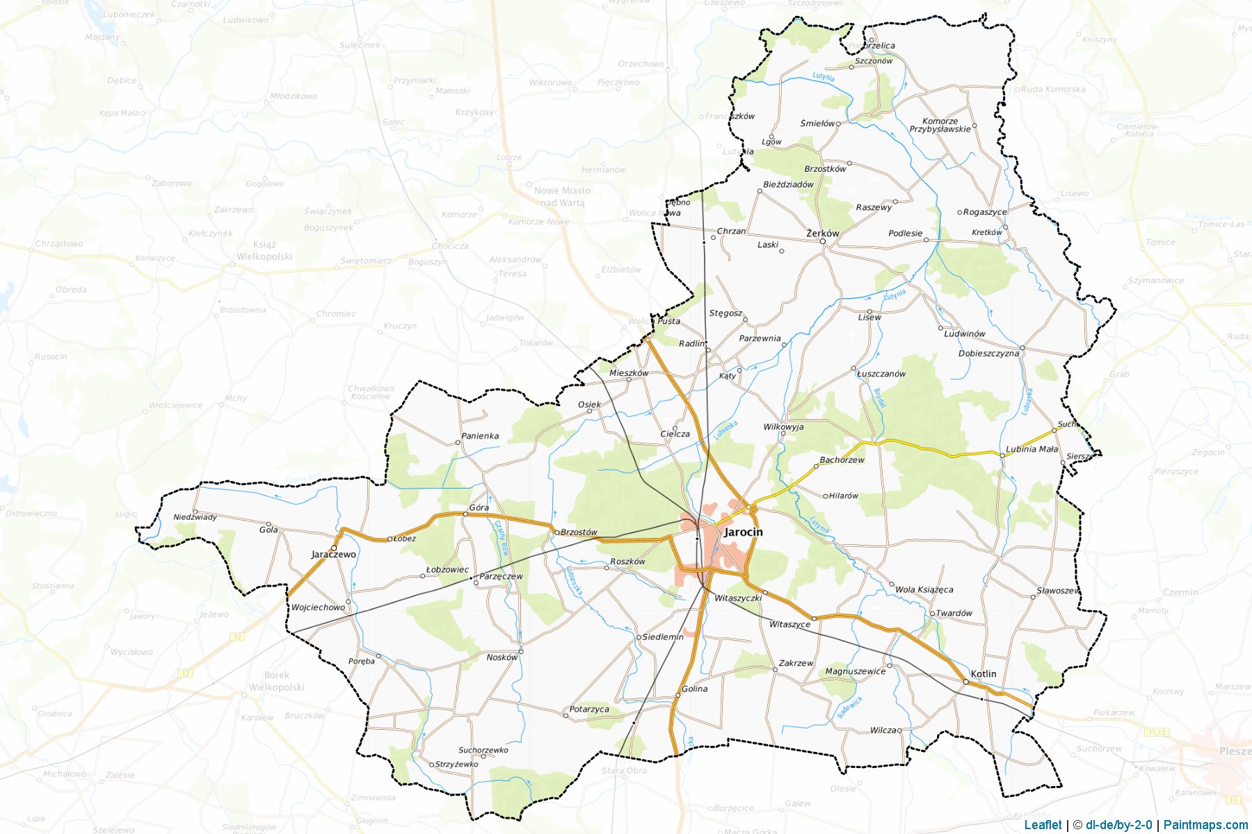 Jarociński (Greater Poland) Map Cropping Samples-1