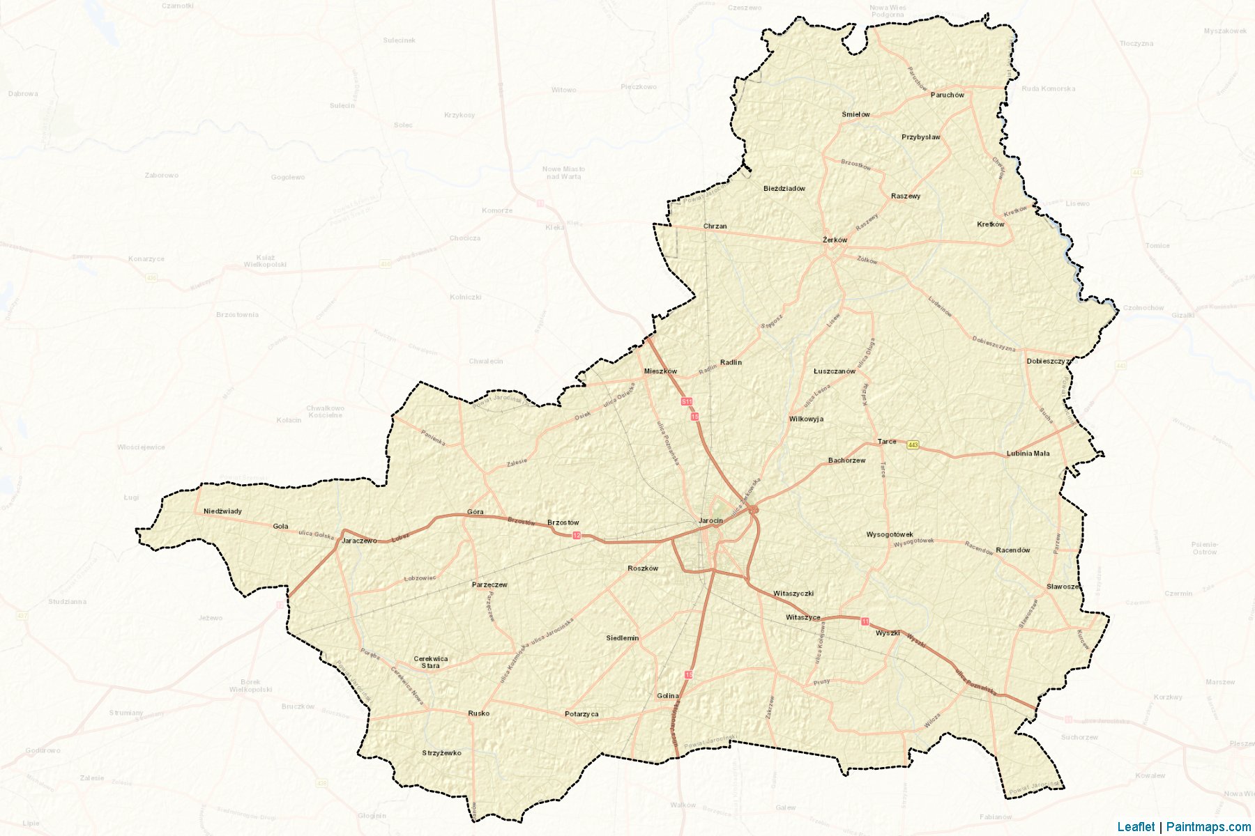 Jarociński (Greater Poland) Map Cropping Samples-2