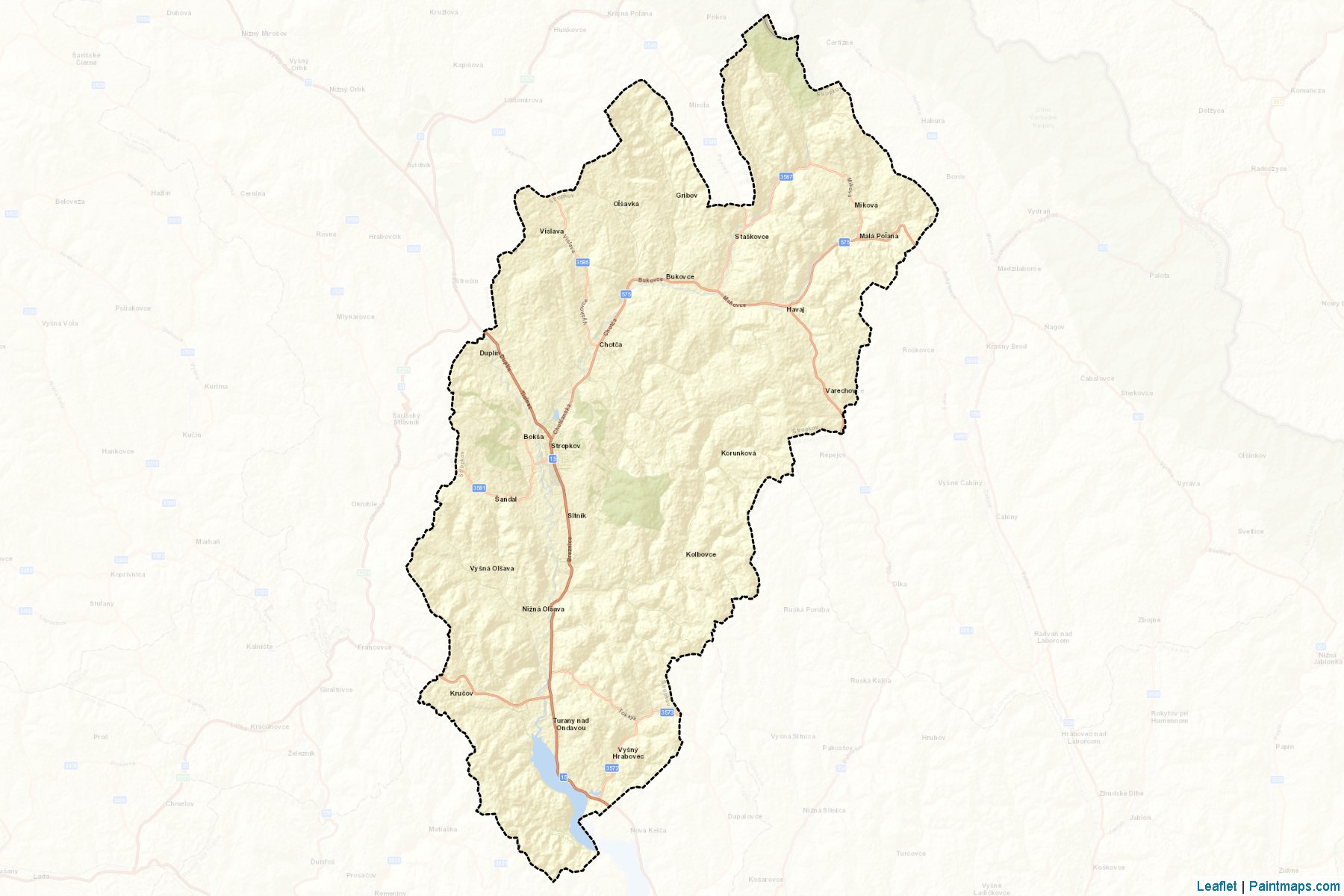 Stropkov (Presov) Map Cropping Samples-2