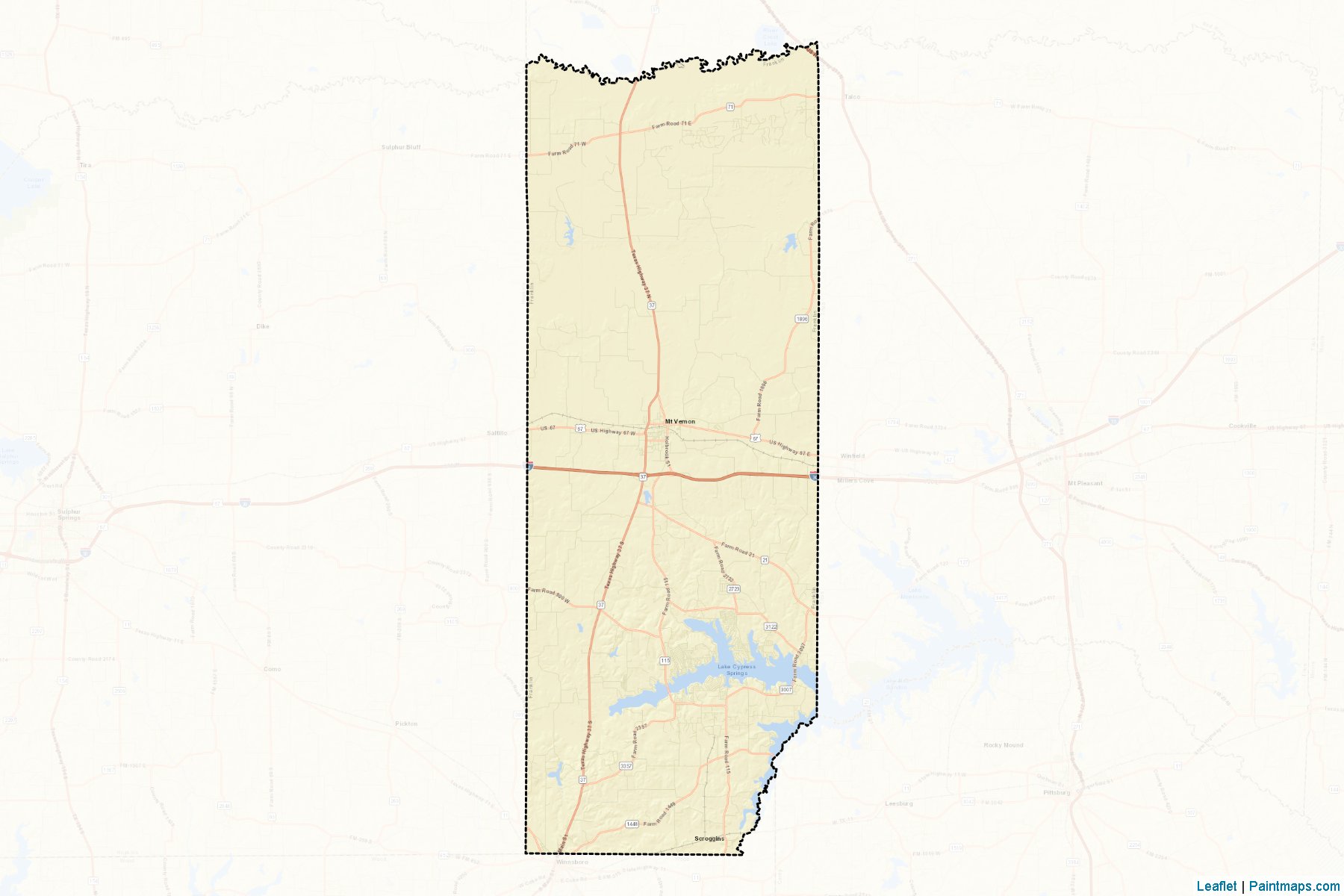 Franklin (Texas) Map Cropping Samples-2