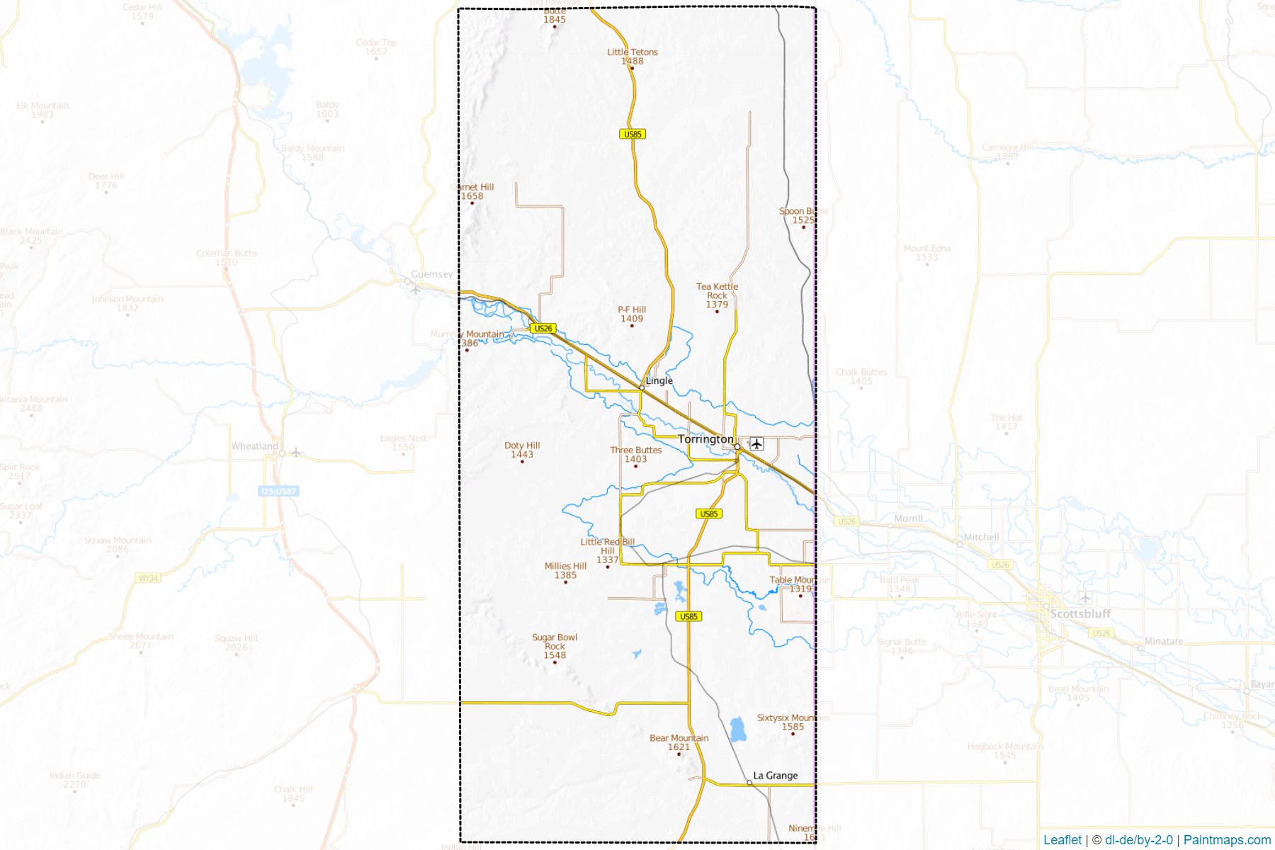 Goshen (Wyoming) Map Cropping Samples-1