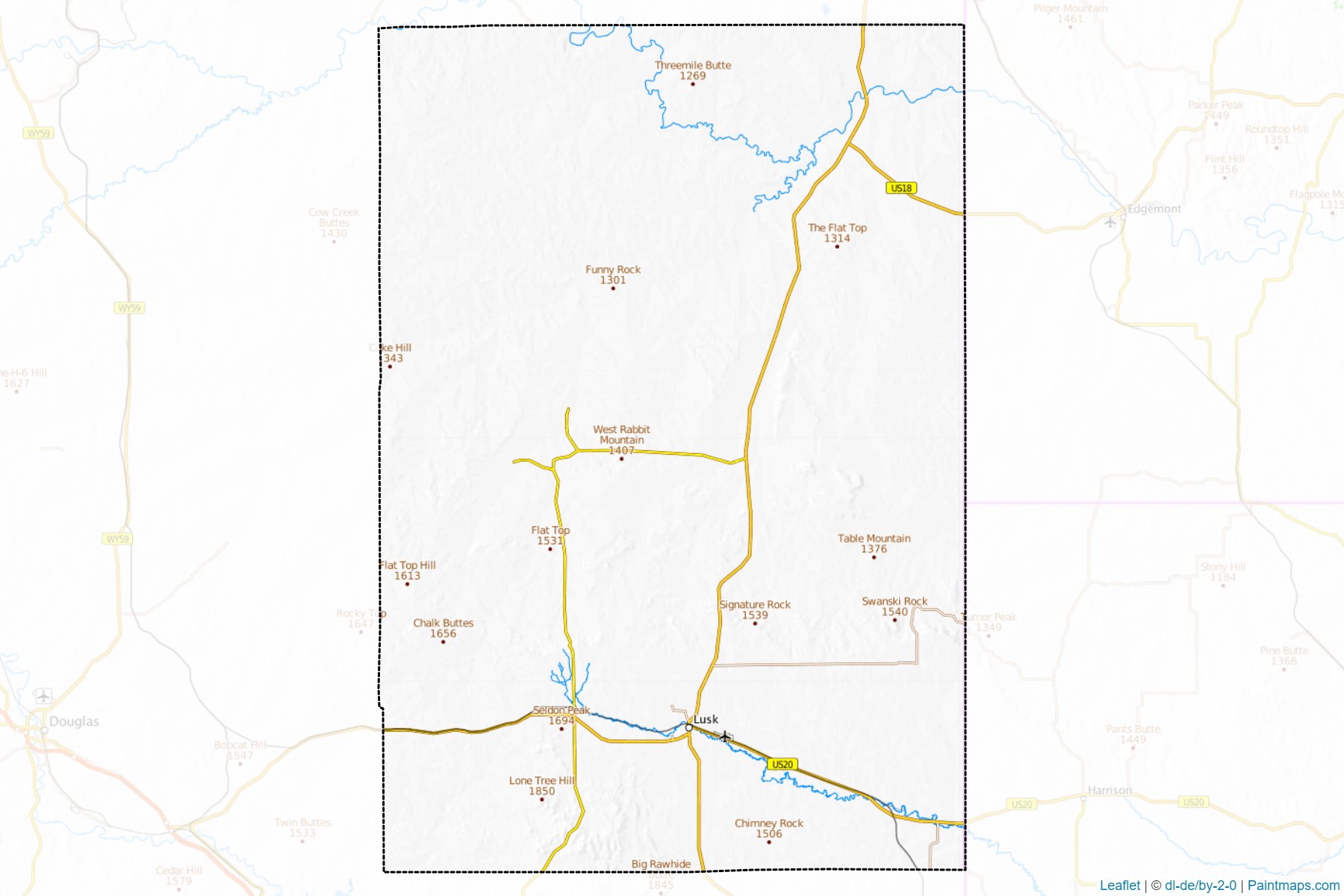 Niobrara (Wyoming) Map Cropping Samples-1