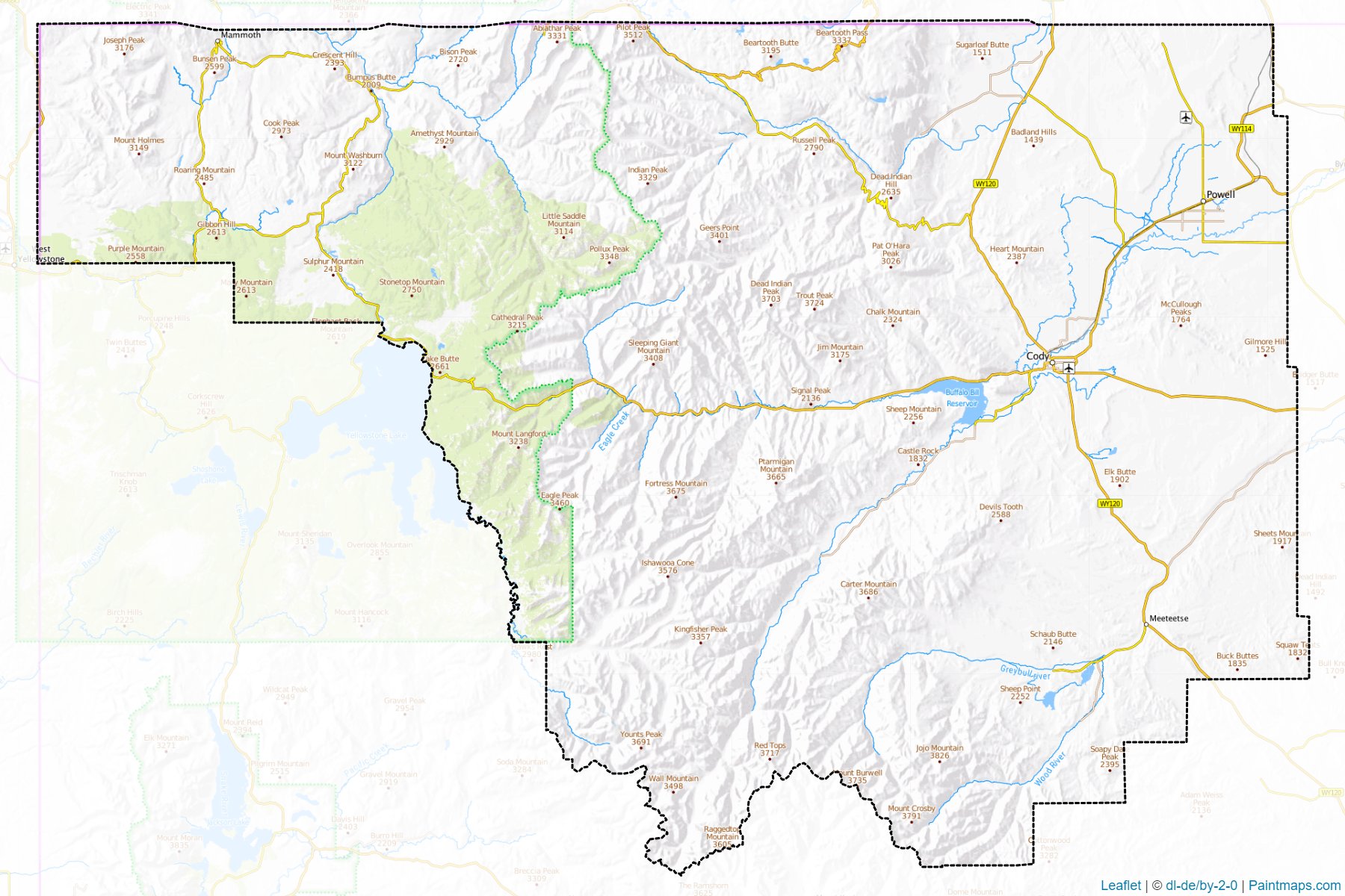 Park (Wyoming) Map Cropping Samples-1