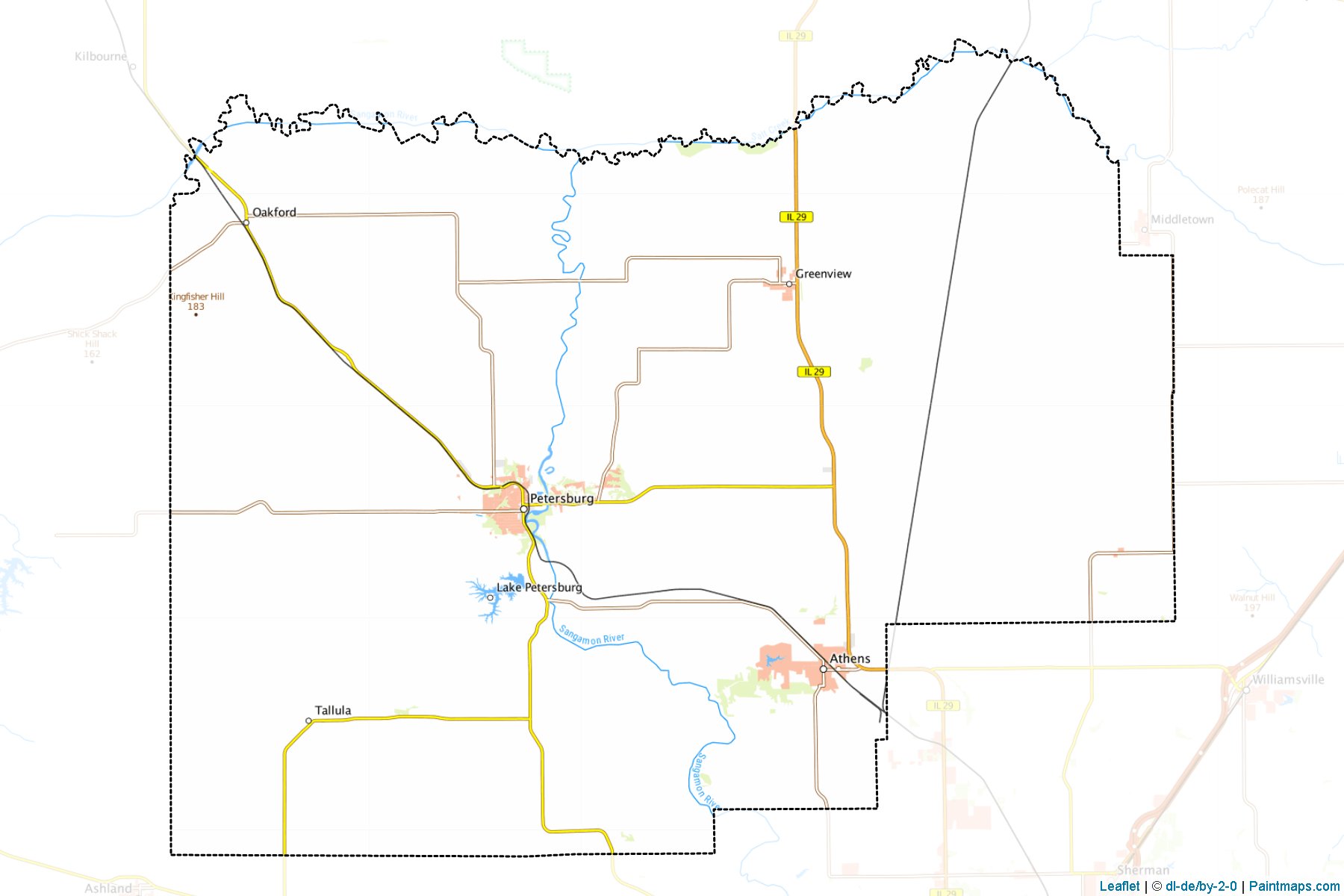 Menard (Illinois) Map Cropping Samples-1