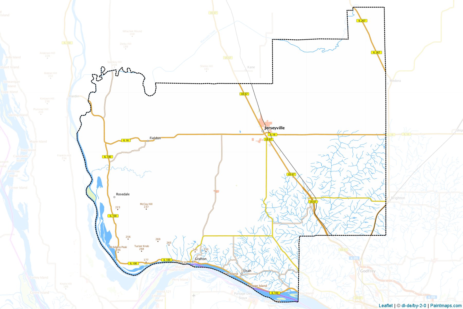 Jersey (Illinois) Map Cropping Samples-1