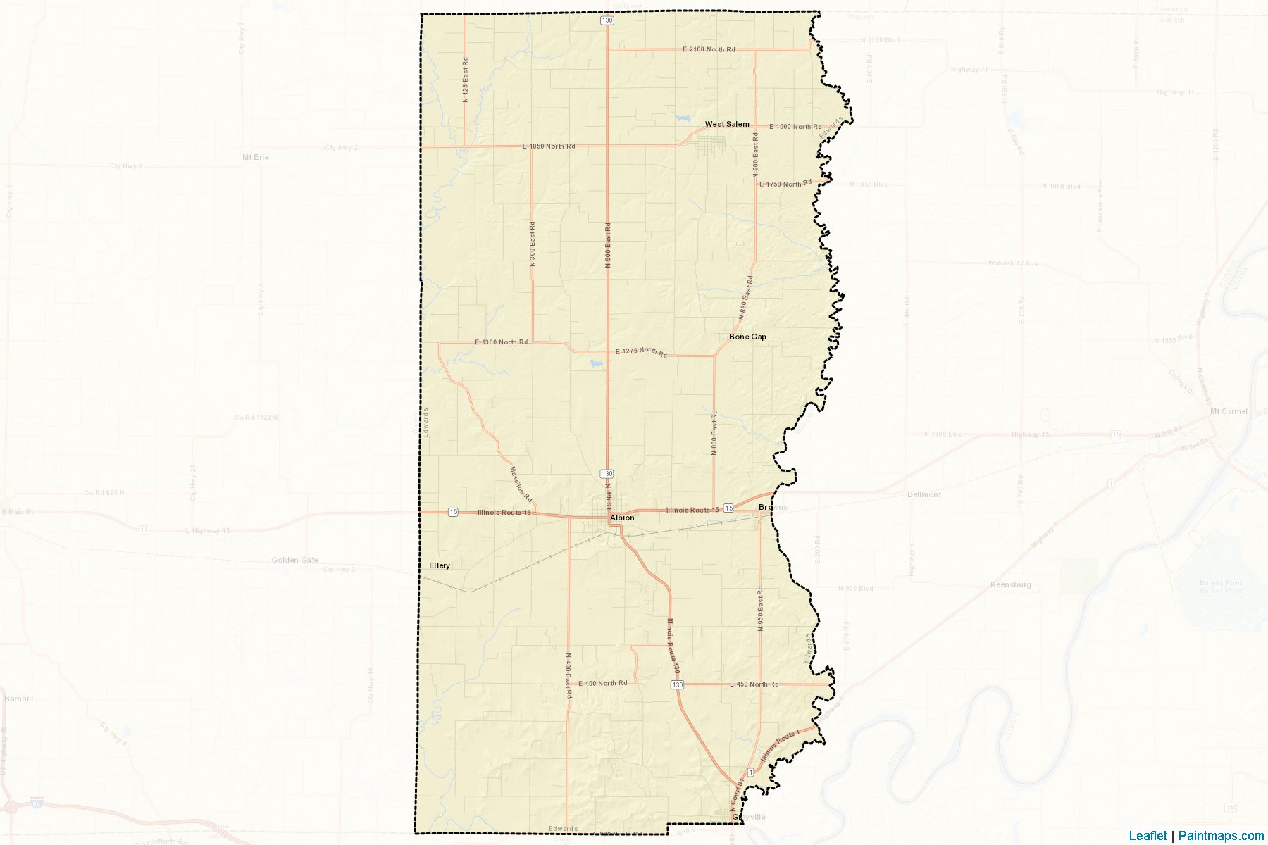 Edwards (Illinois) Map Cropping Samples-2