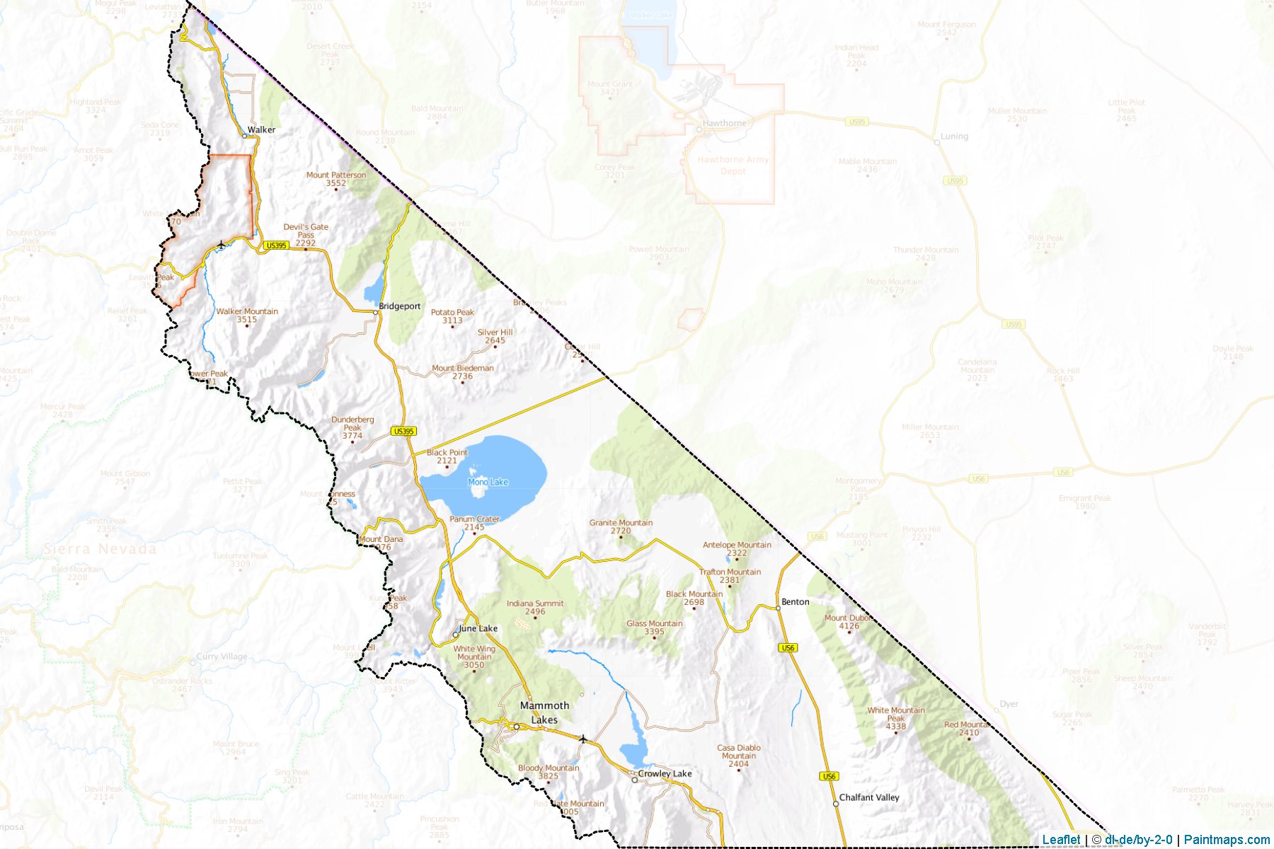 Mono (California) Map Cropping Samples-1