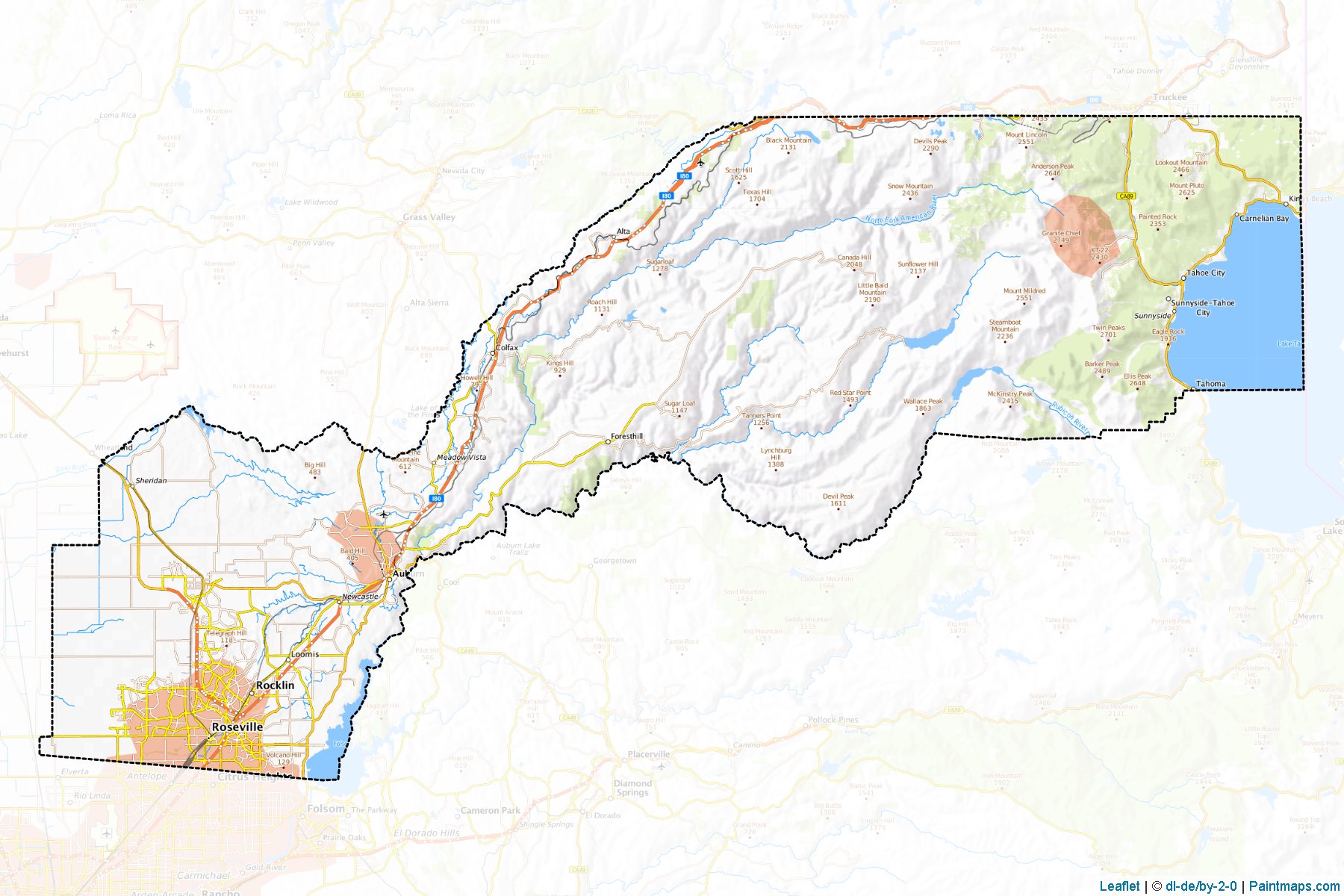 Placer (California) Map Cropping Samples-1