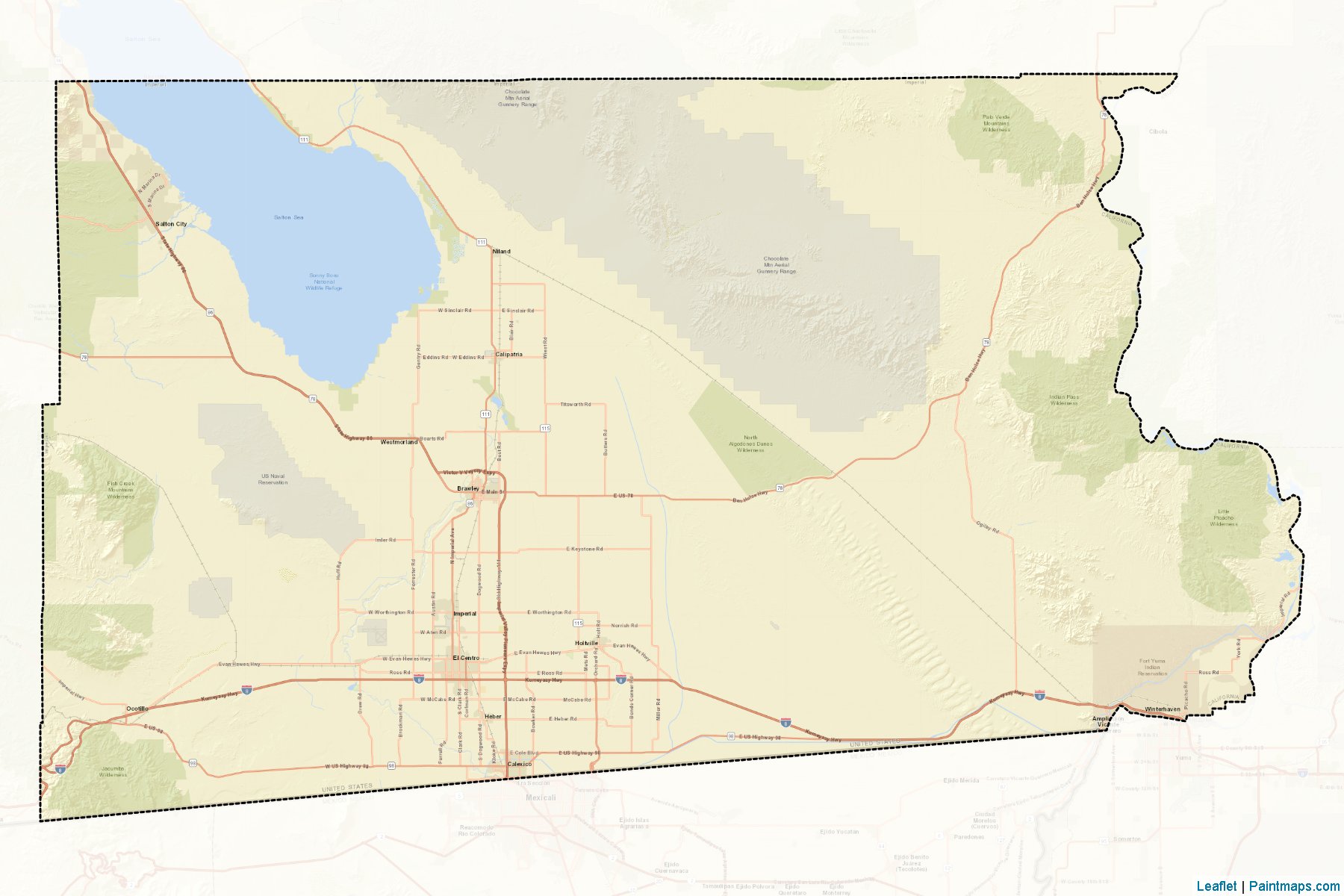 Imperial (California) Map Cropping Samples-2