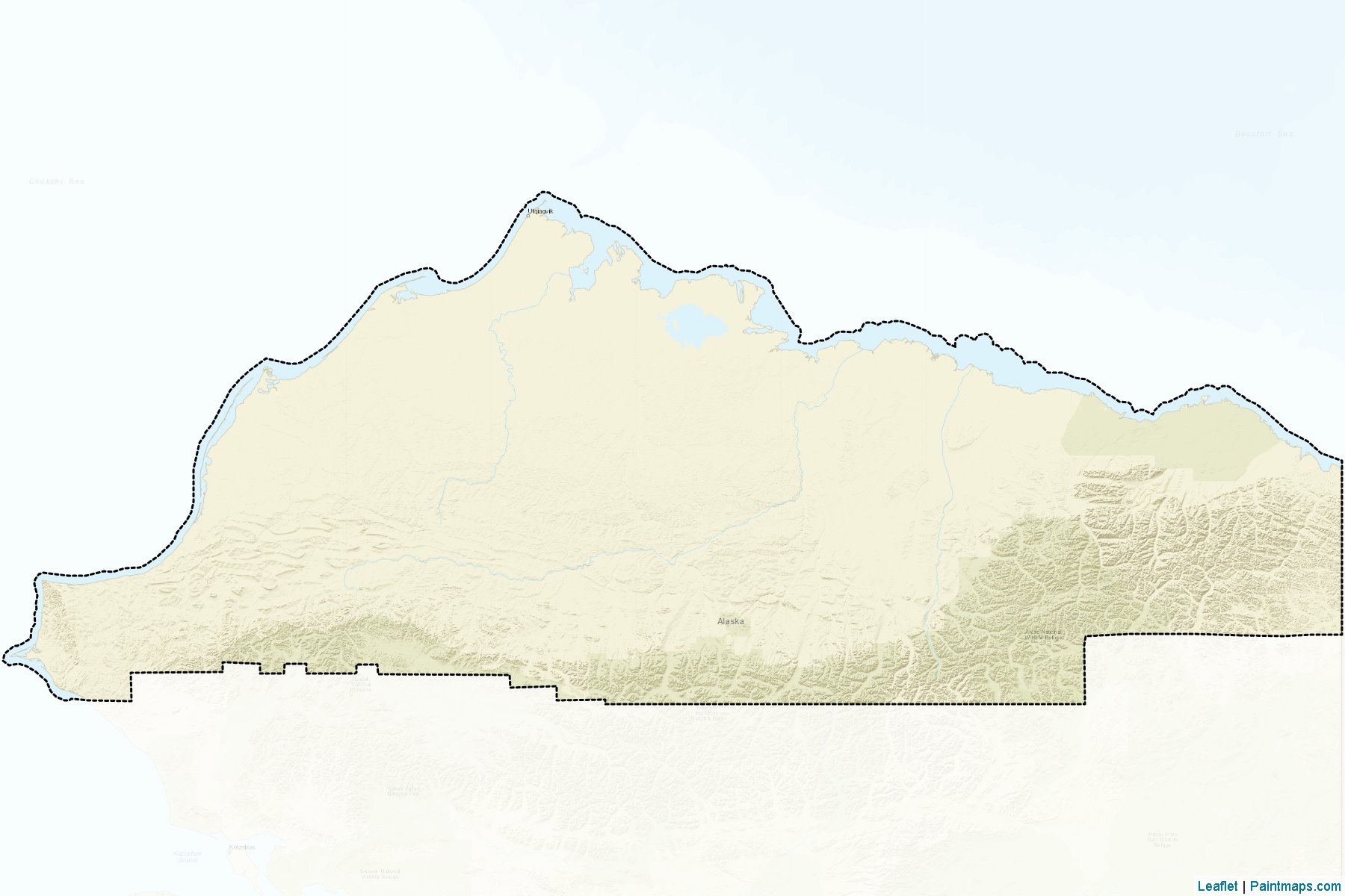 North Slope (Alaska) Map Cropping Samples-2