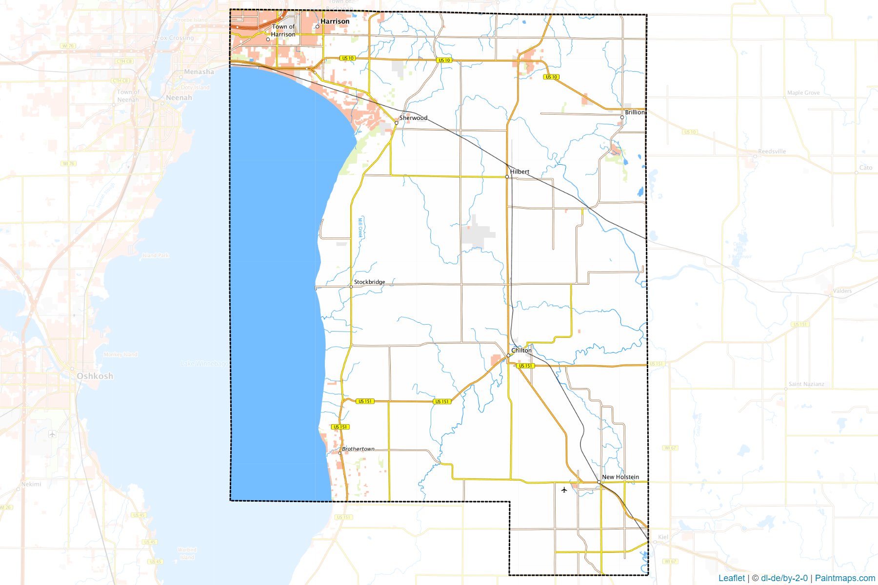 Calumet (Wisconsin) Map Cropping Samples-1