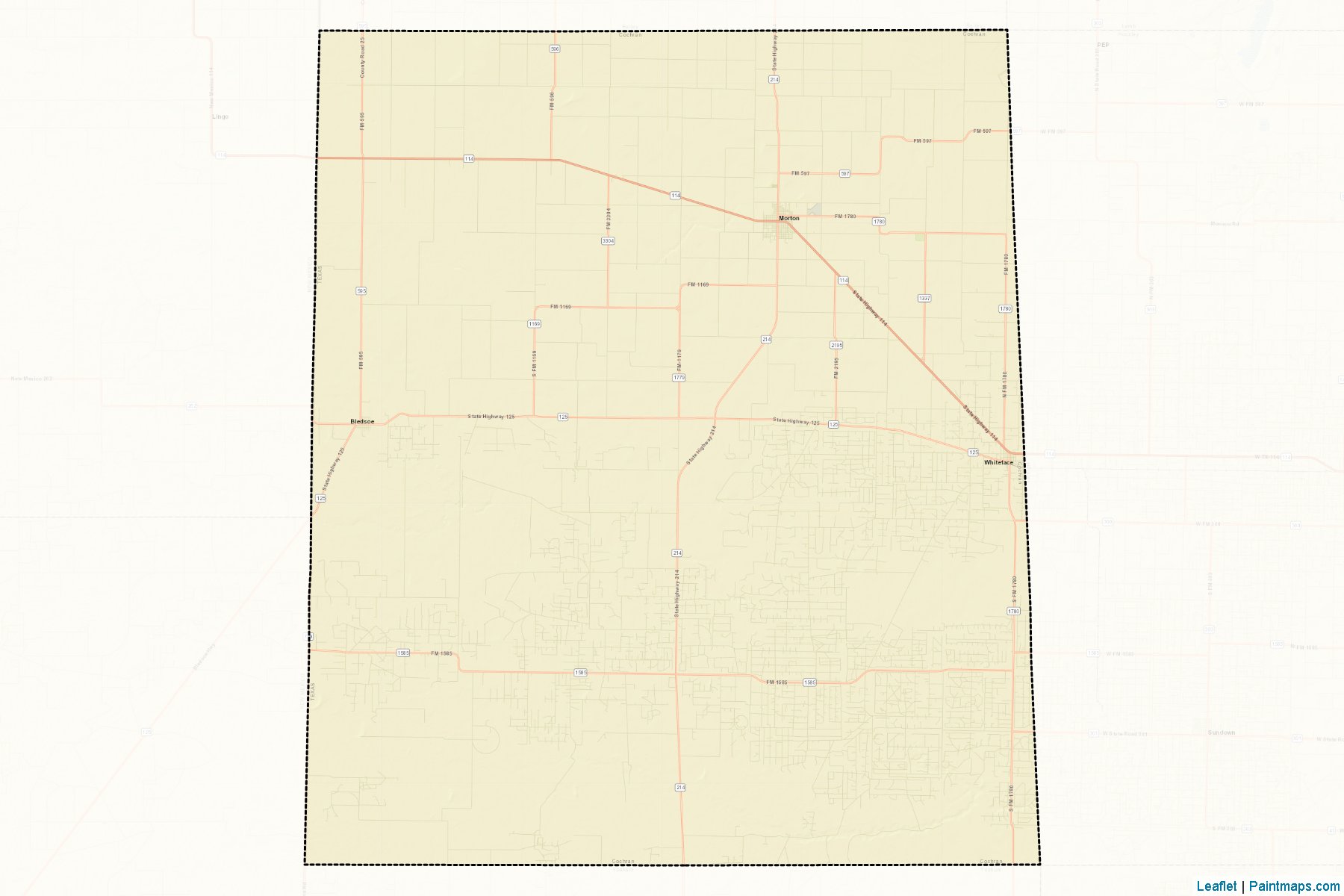 Cochran (Texas) Map Cropping Samples-2