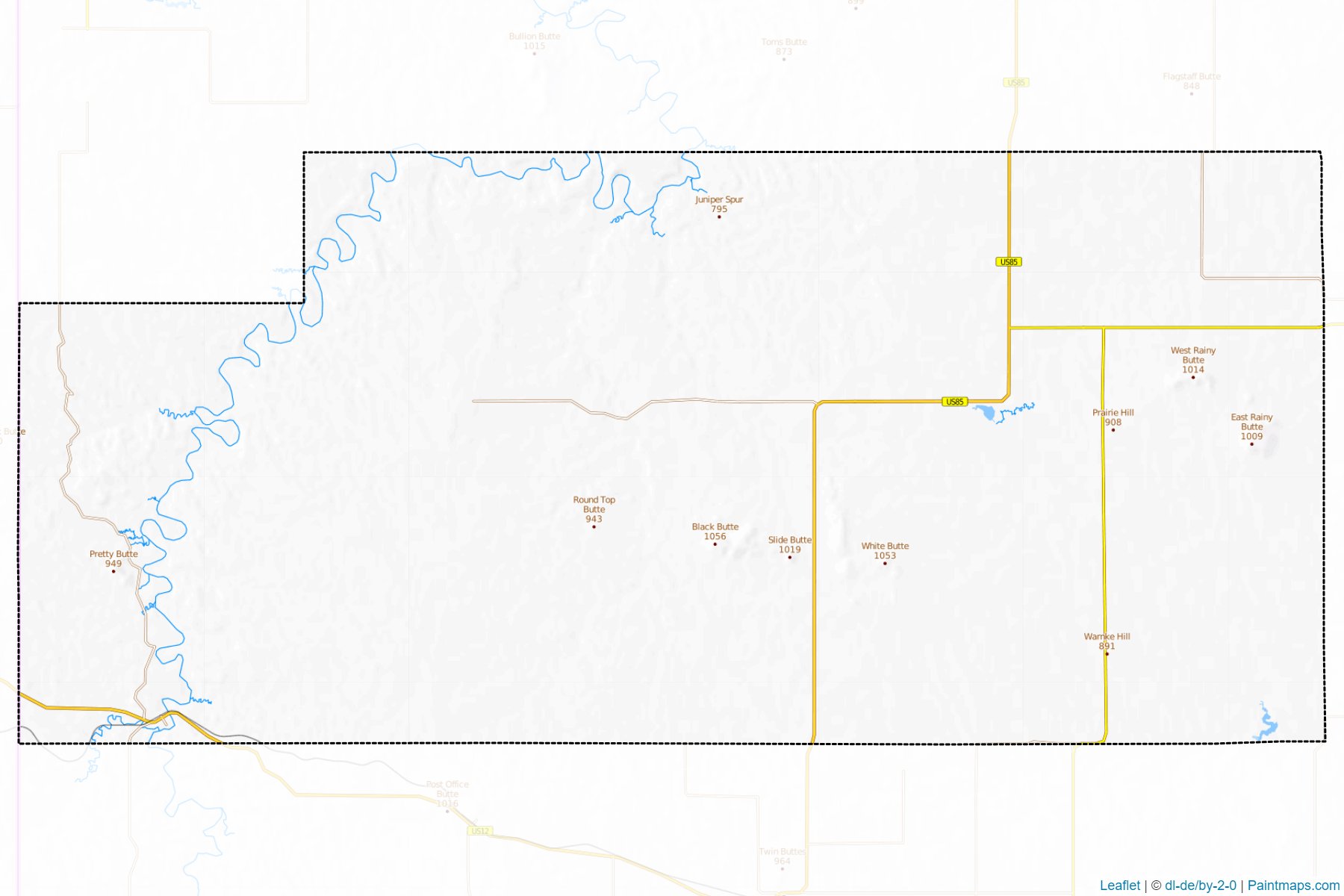 Slope (North Dakota) Map Cropping Samples-1