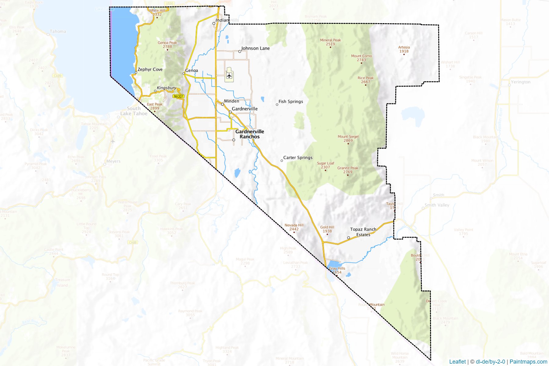 Douglas (Nevada) Map Cropping Samples-1