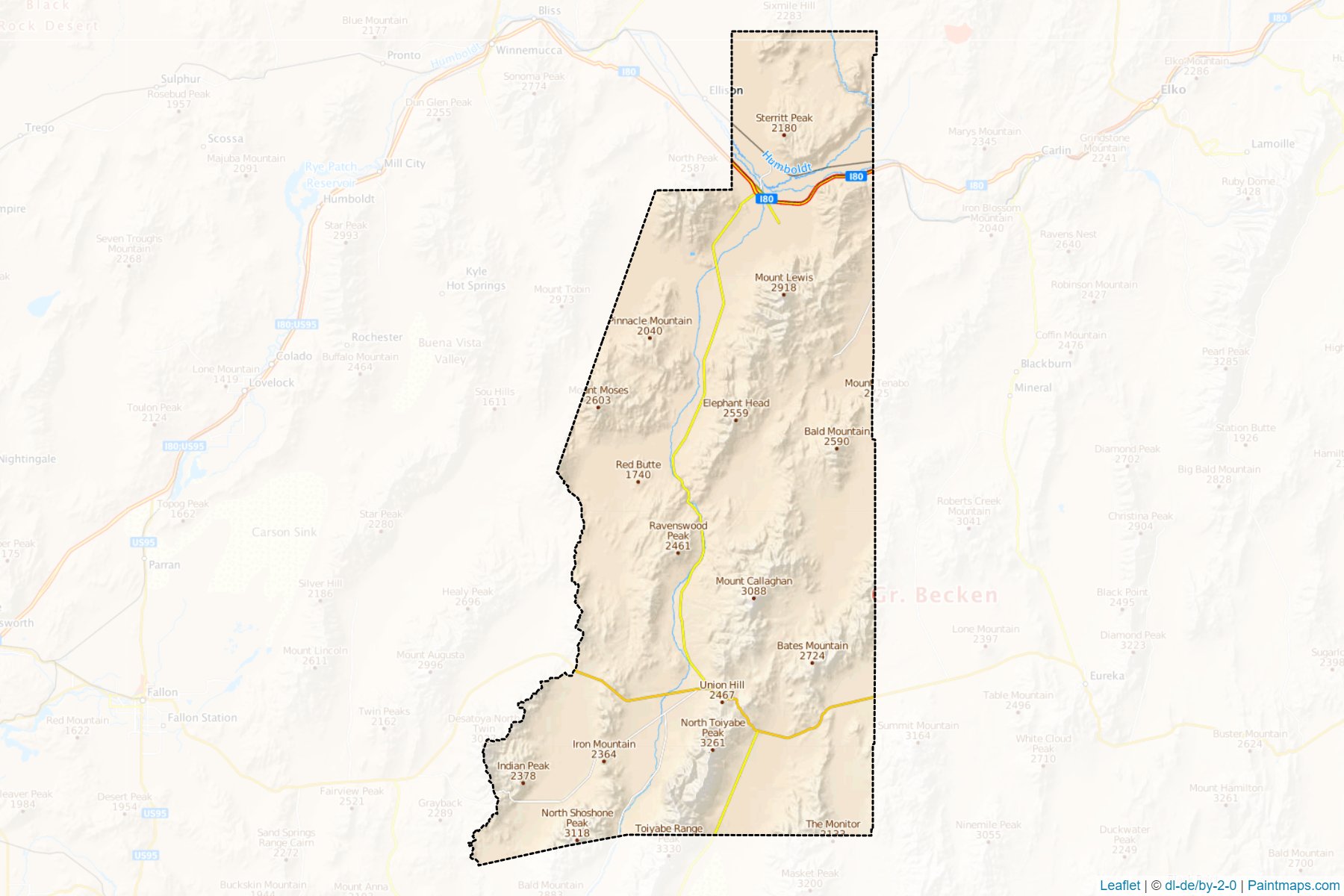 Lander (Nevada) Map Cropping Samples-1