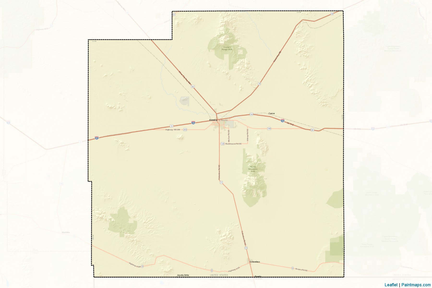 Muestras de recorte de mapas Luna (New Mexico)-2