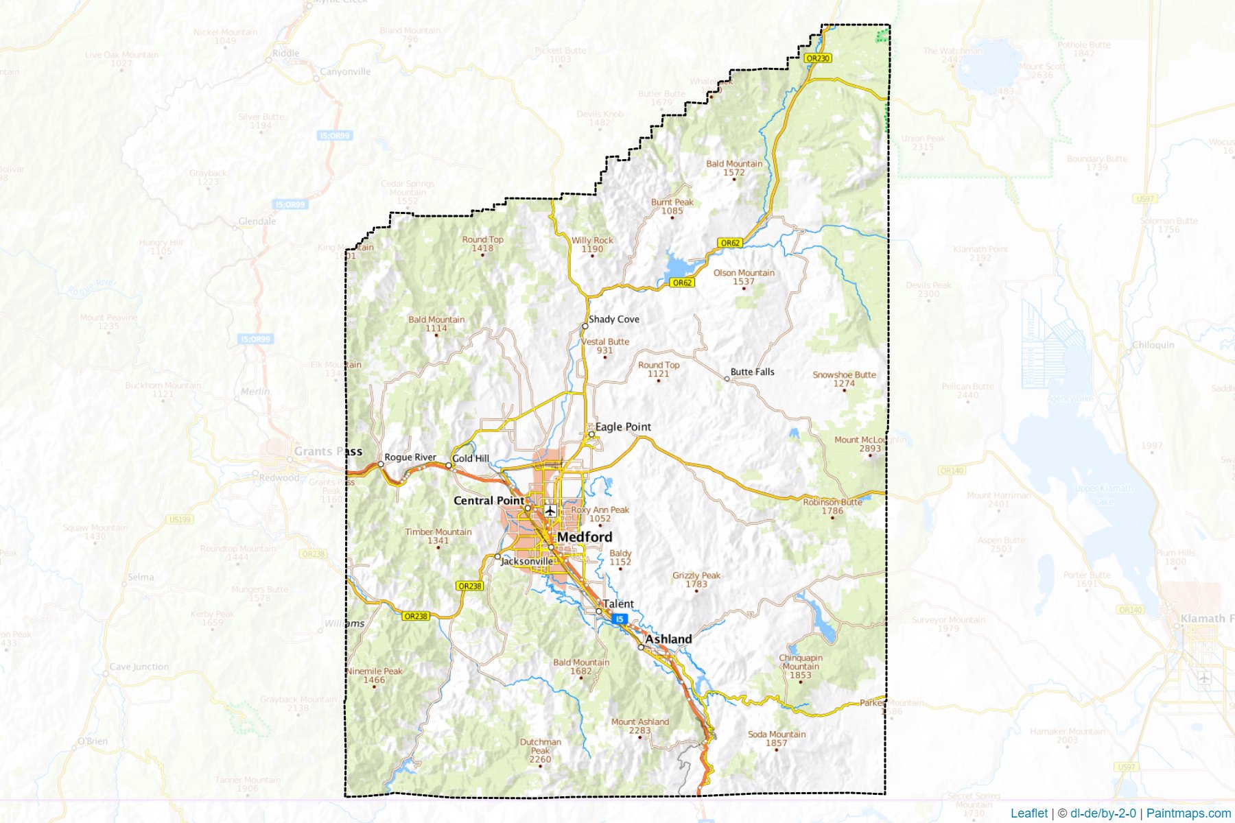 Jackson (Oregon) Map Cropping Samples-1