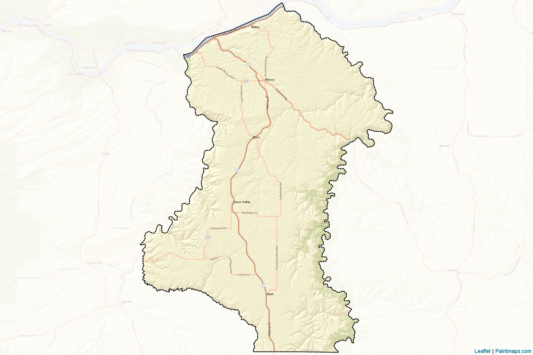 Sherman (Oregon) Map Cropping Samples-2