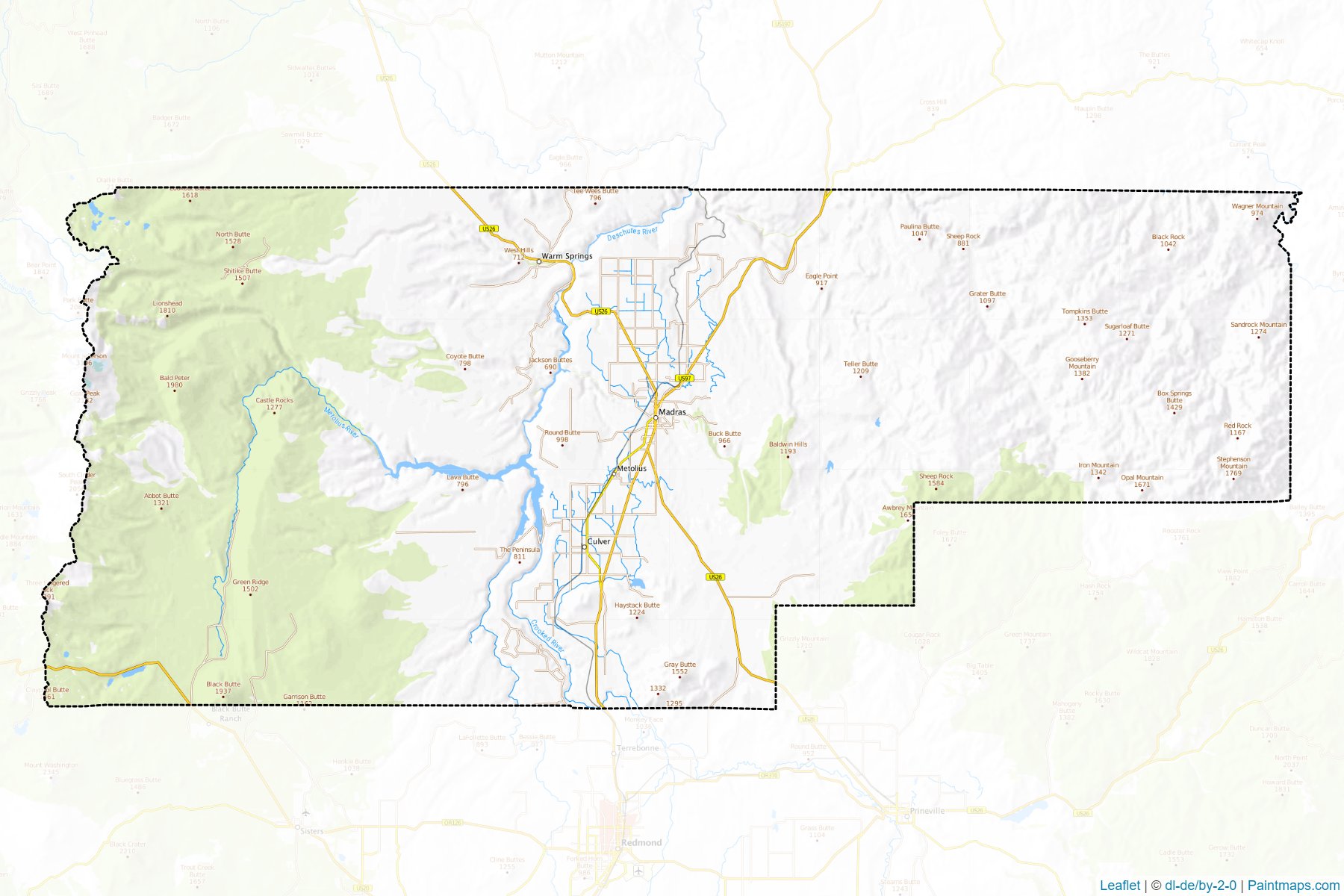 Jefferson (Oregon) Map Cropping Samples-1