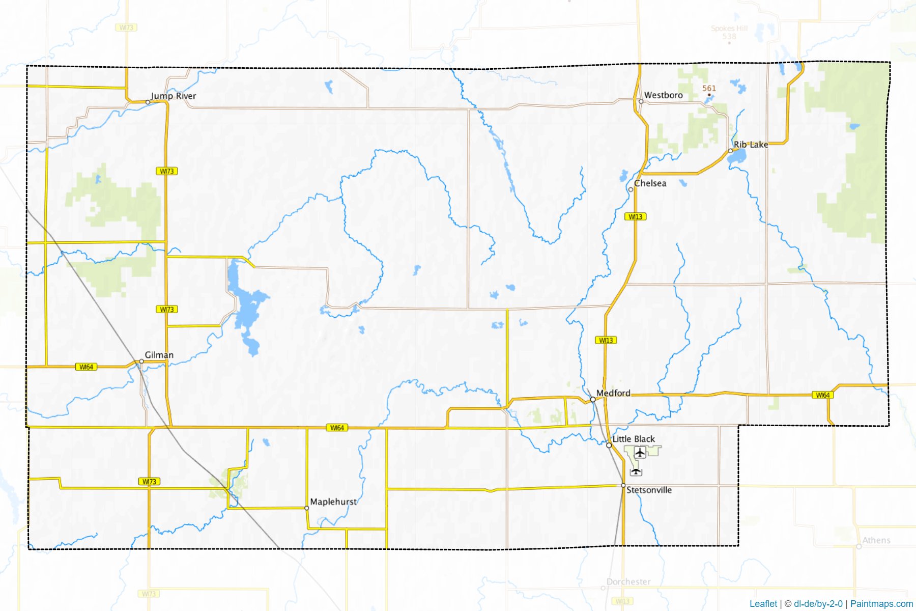 Taylor (Wisconsin) Map Cropping Samples-1