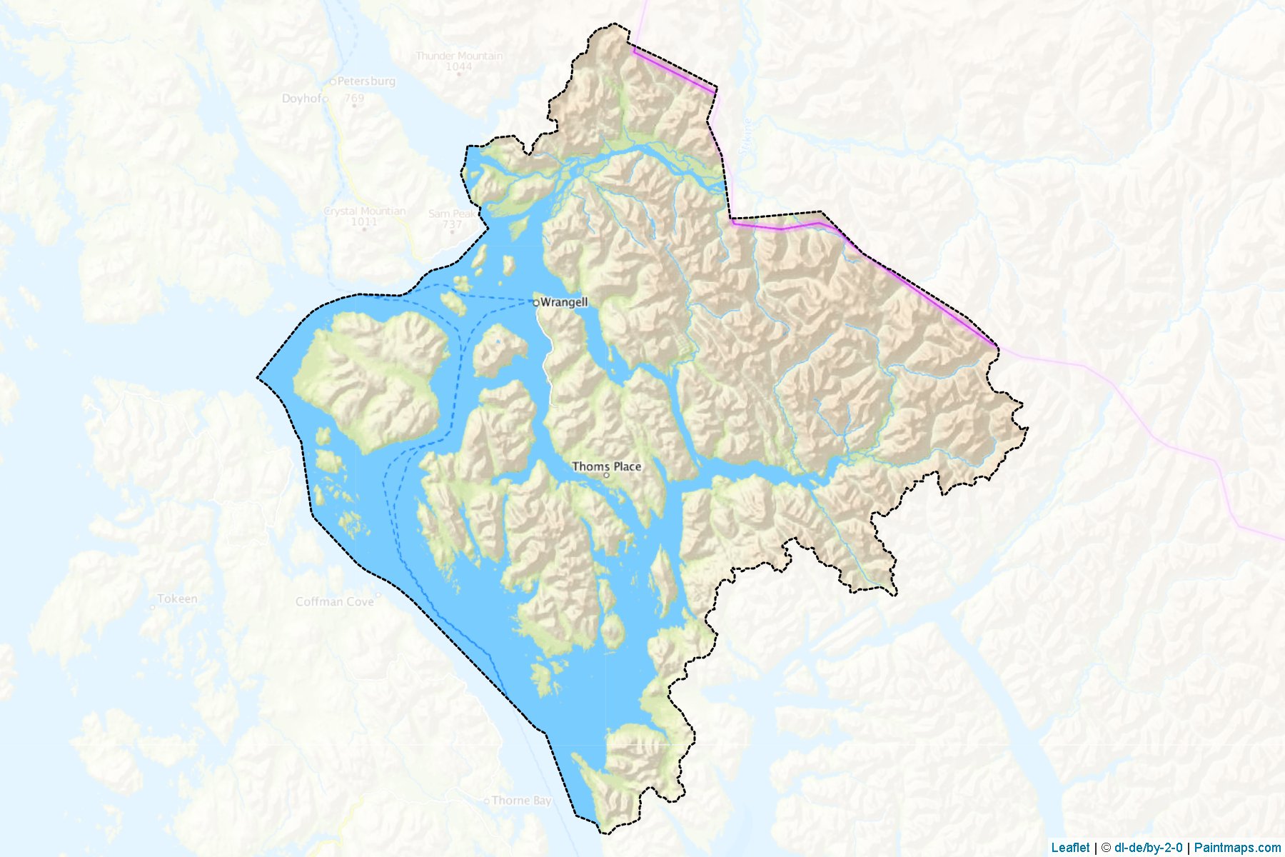 Wrangell (Alaska) Map Cropping Samples-1