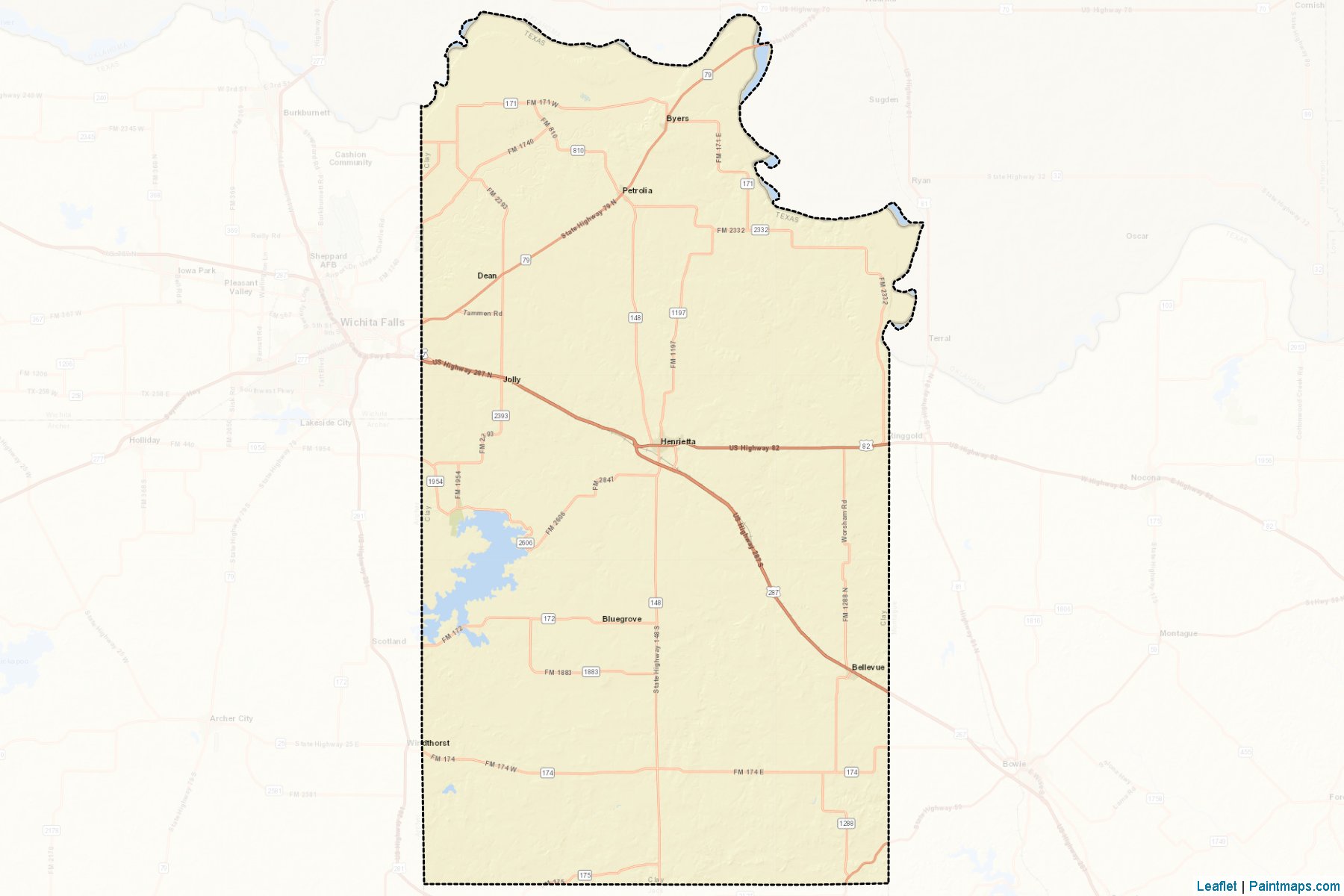 Clay (Texas) Map Cropping Samples-2