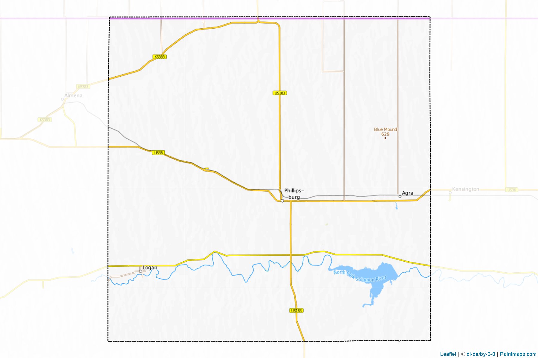 Phillips (Kansas) Map Cropping Samples-1