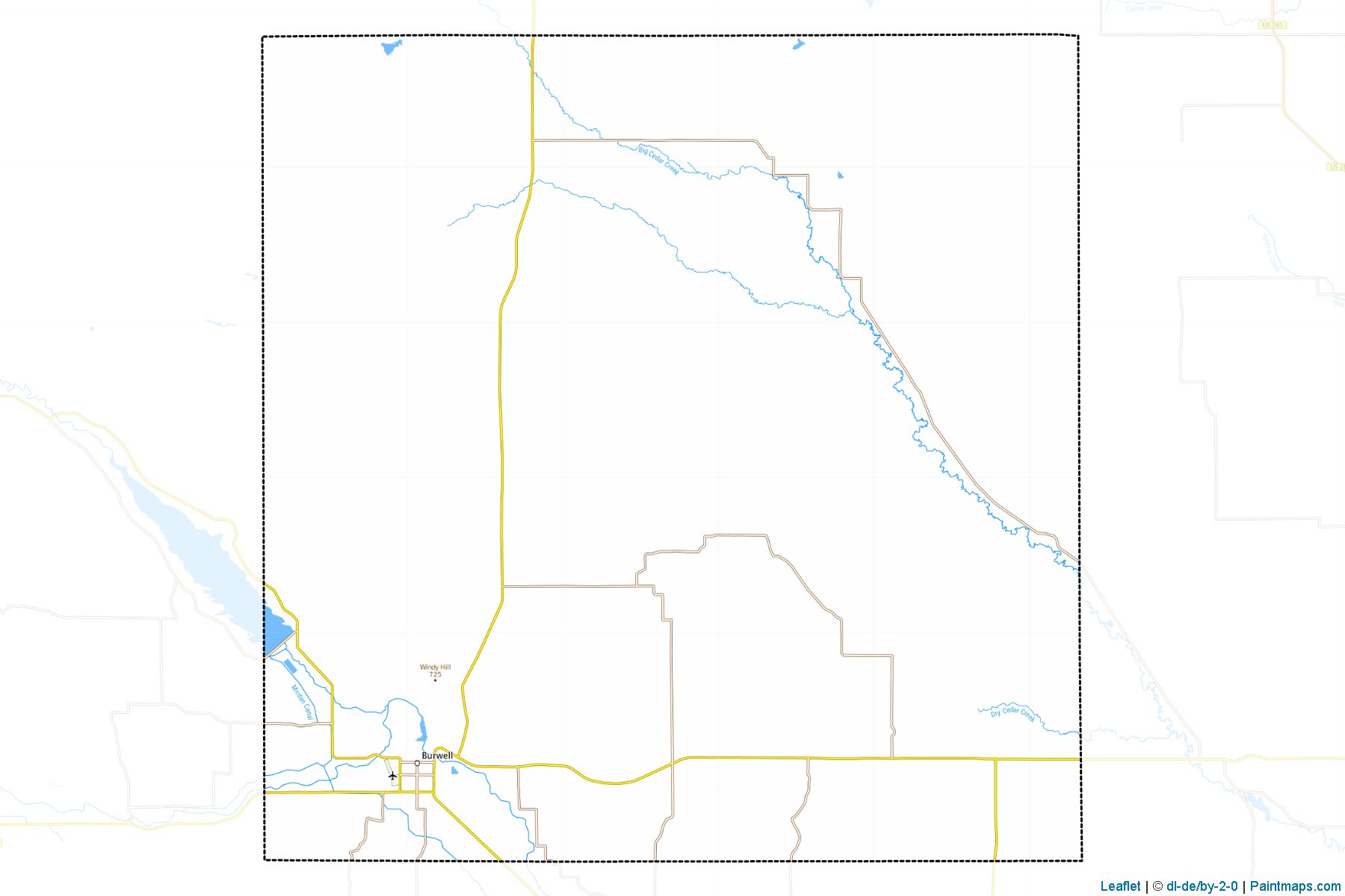 Garfield (Nebraska) Map Cropping Samples-1