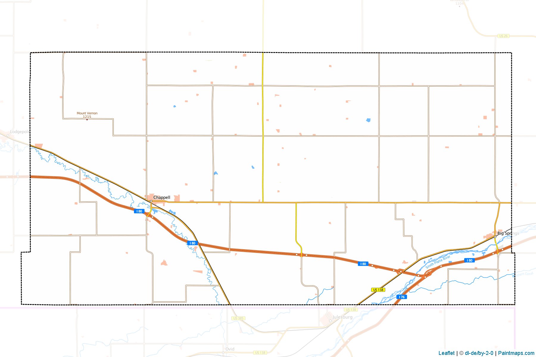 Deuel (Nebraska) Map Cropping Samples-1