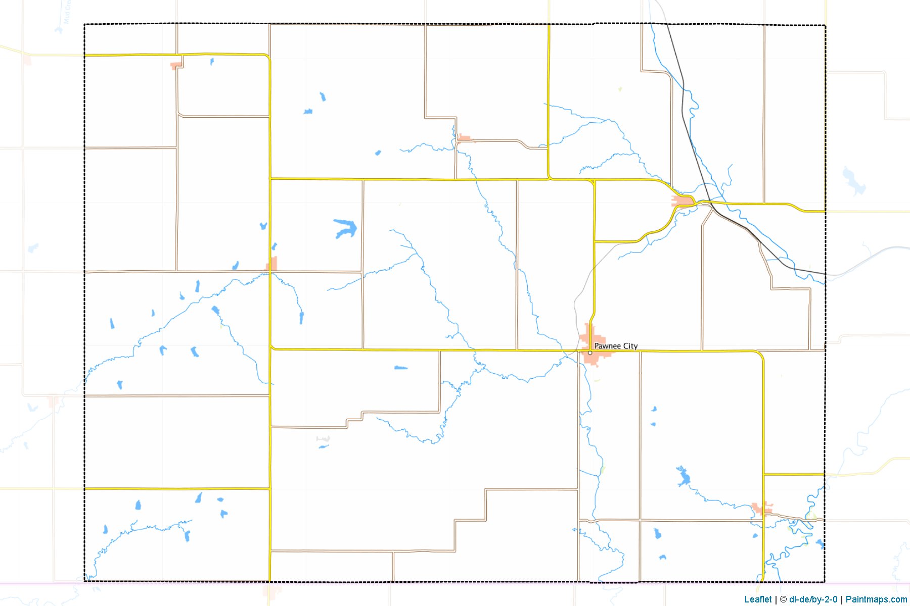 Pawnee (Nebraska) Map Cropping Samples-1