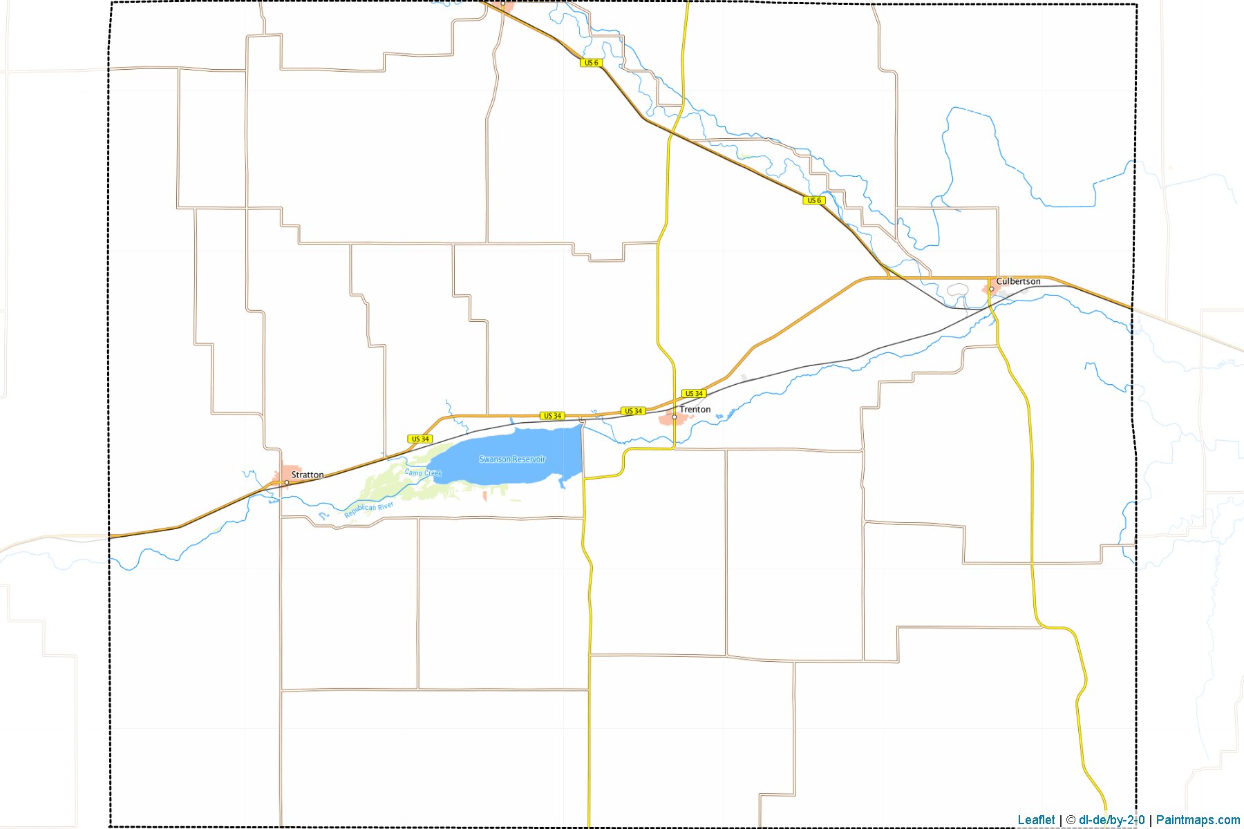 Hitchcock (Nebraska) Map Cropping Samples-1