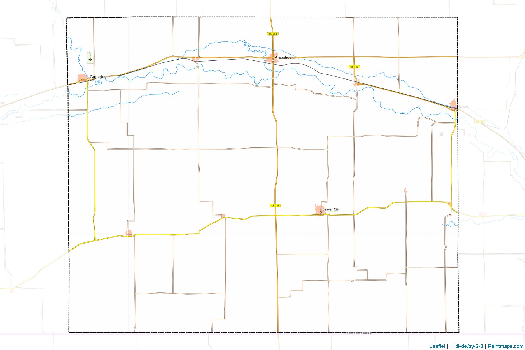 Muestras de recorte de mapas Furnas (Nebraska)-1