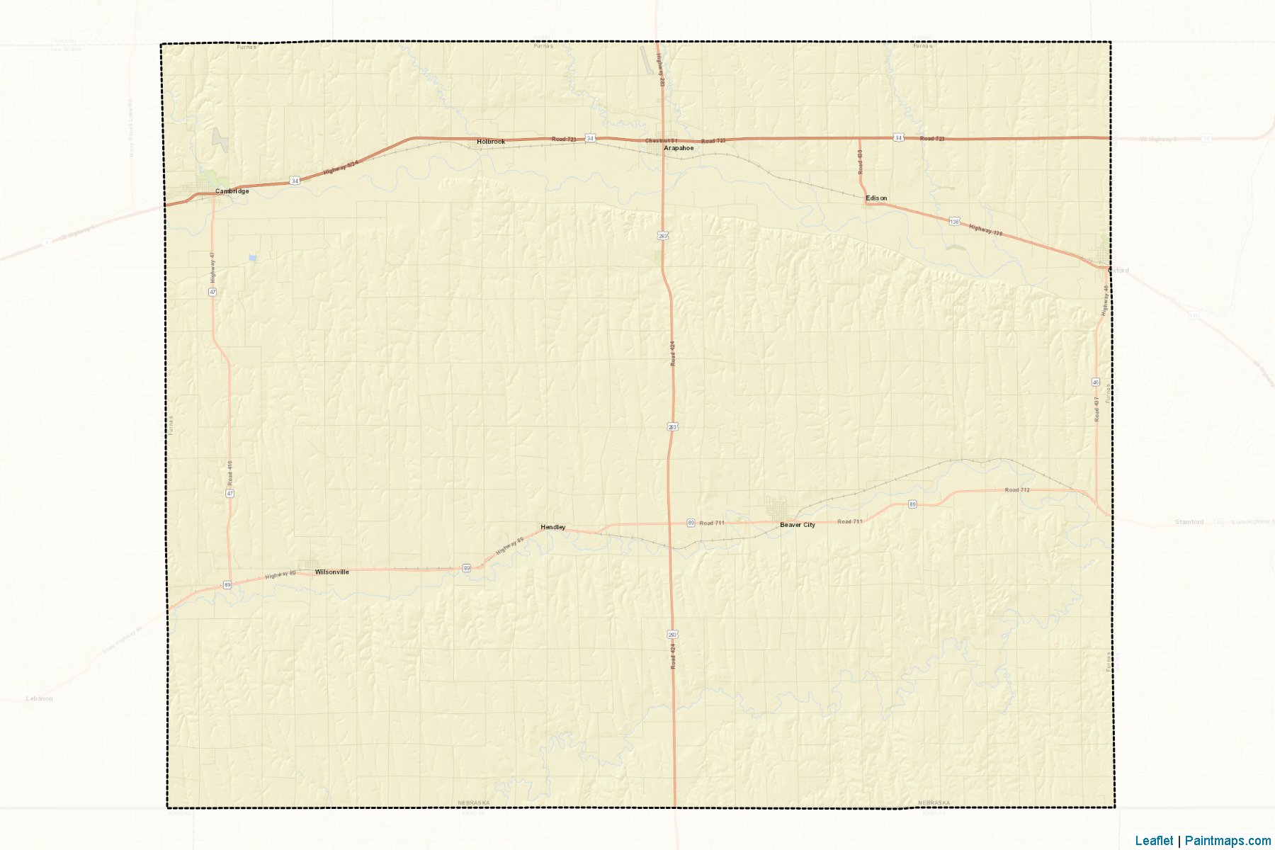 Muestras de recorte de mapas Furnas (Nebraska)-2