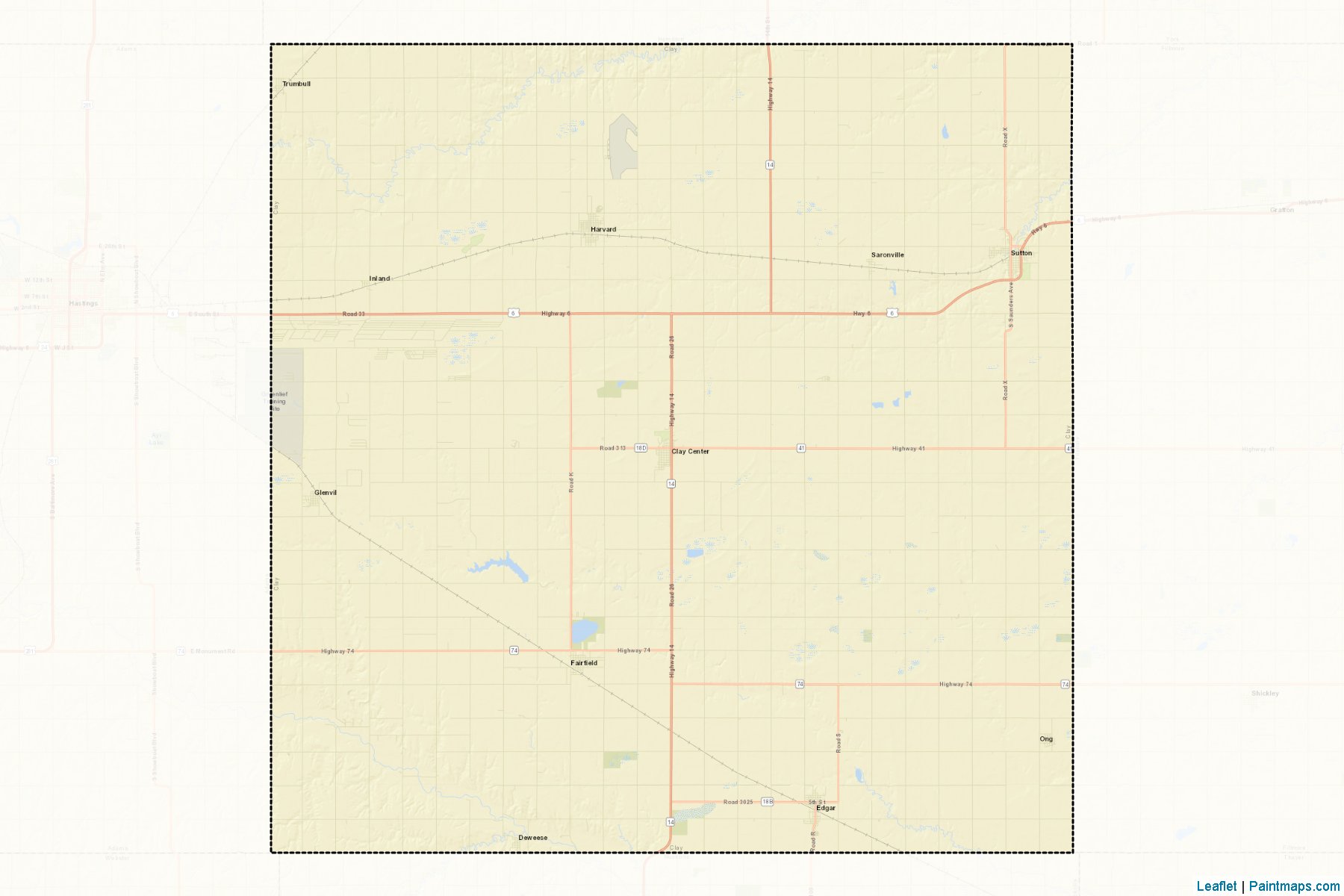 Clay (Nebraska) Map Cropping Samples-2