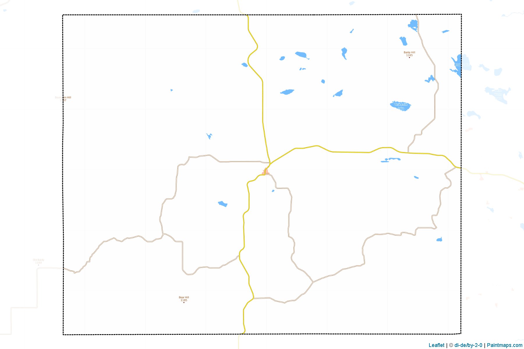 Muestras de recorte de mapas Arthur (Nebraska)-1