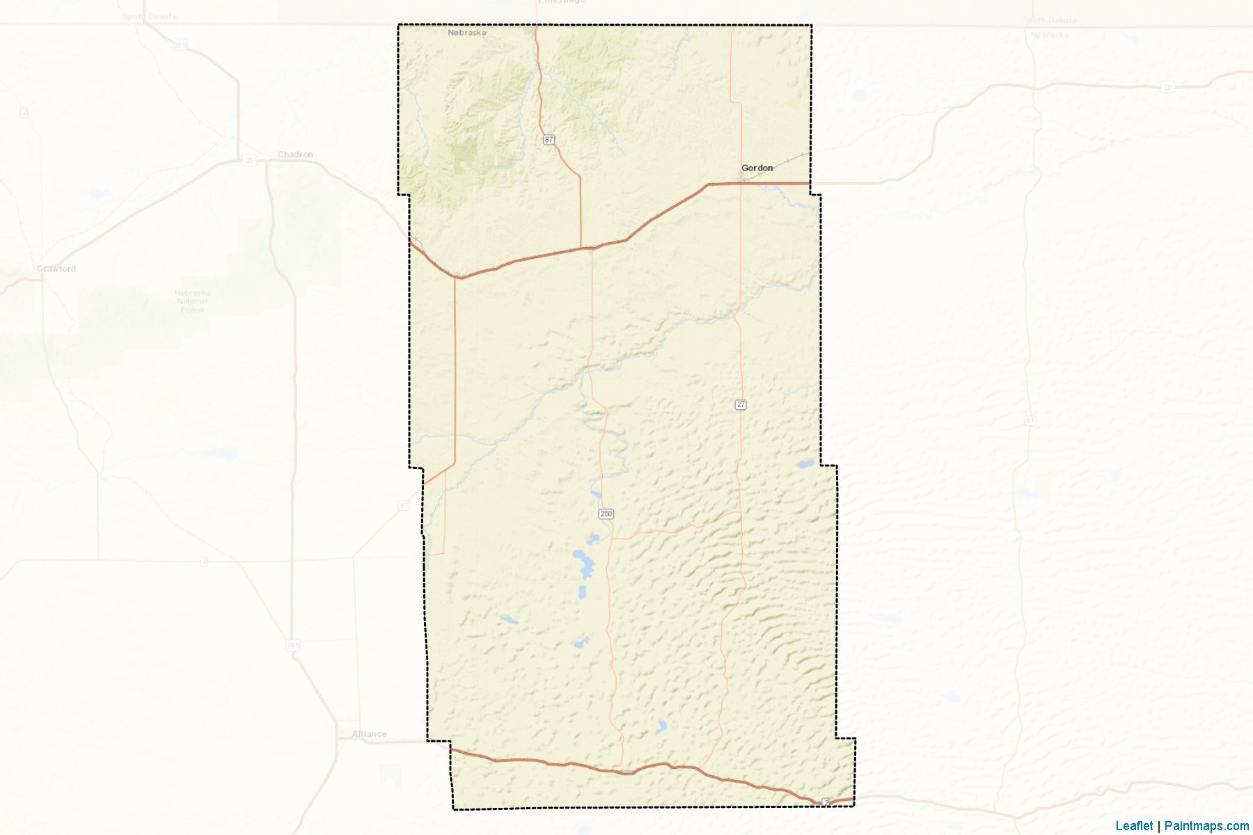 Sheridan (Nebraska) Map Cropping Samples-2