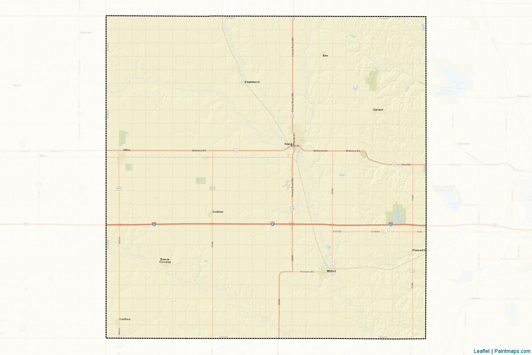 Seward (Nebraska) Map Cropping Samples-2