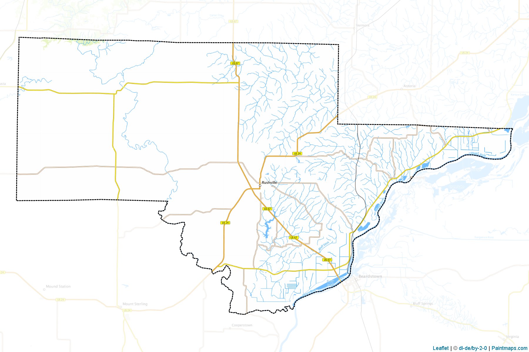 Schuyler (Illinois) Map Cropping Samples-1