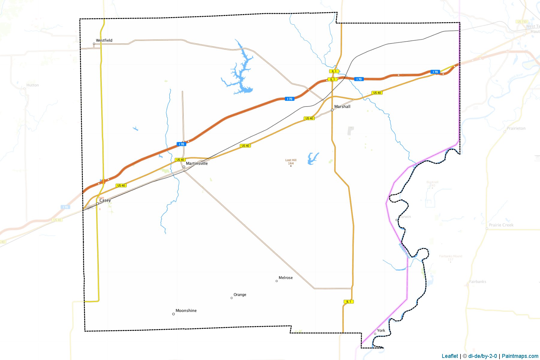 Clark (Illinois) Map Cropping Samples-1