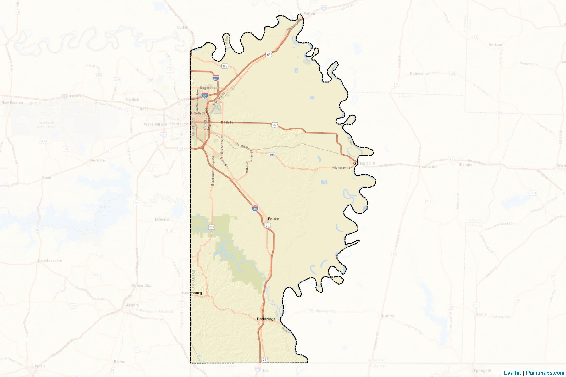 Miller (Arkansas) Map Cropping Samples-2