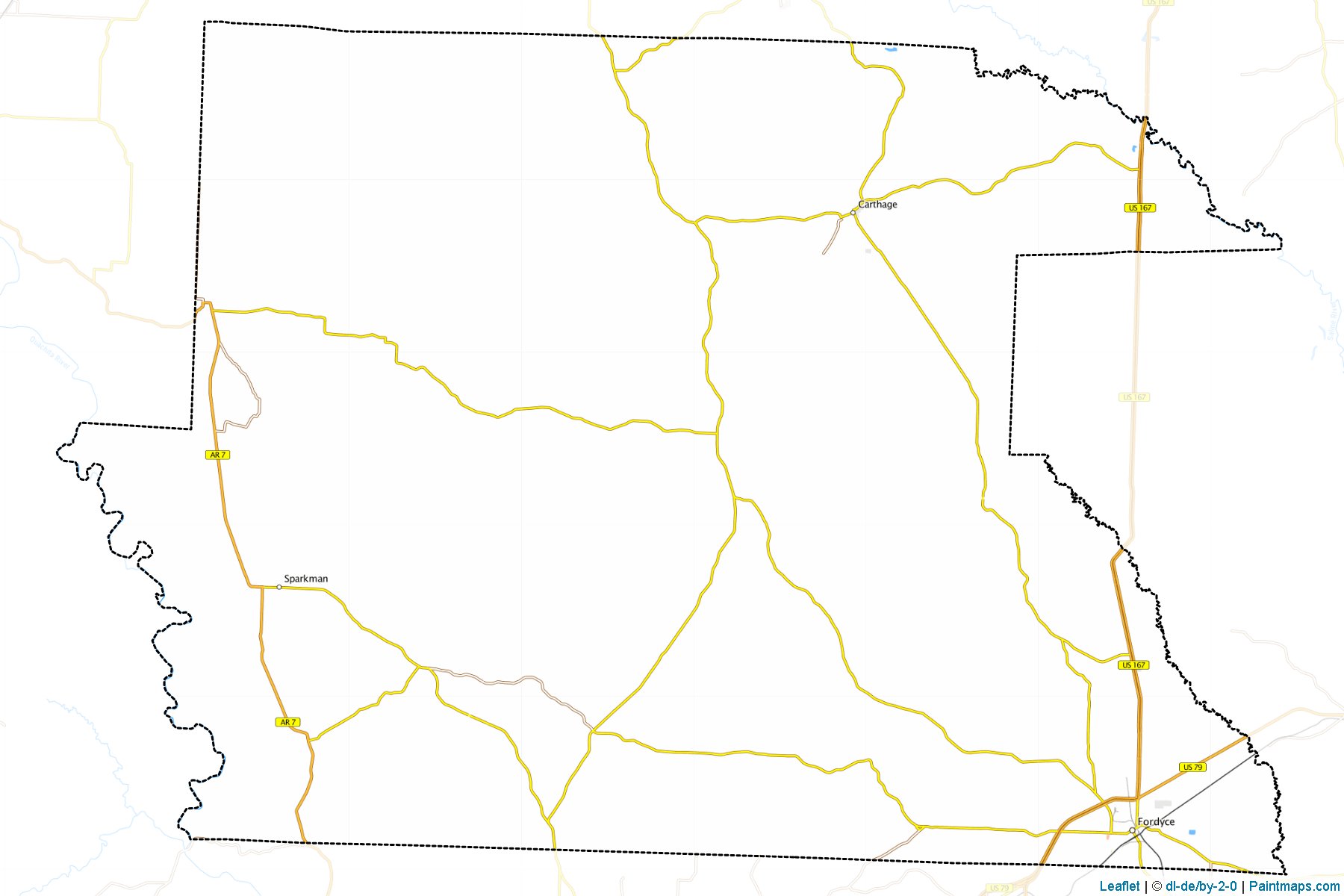 Dallas (Arkansas) Map Cropping Samples-1