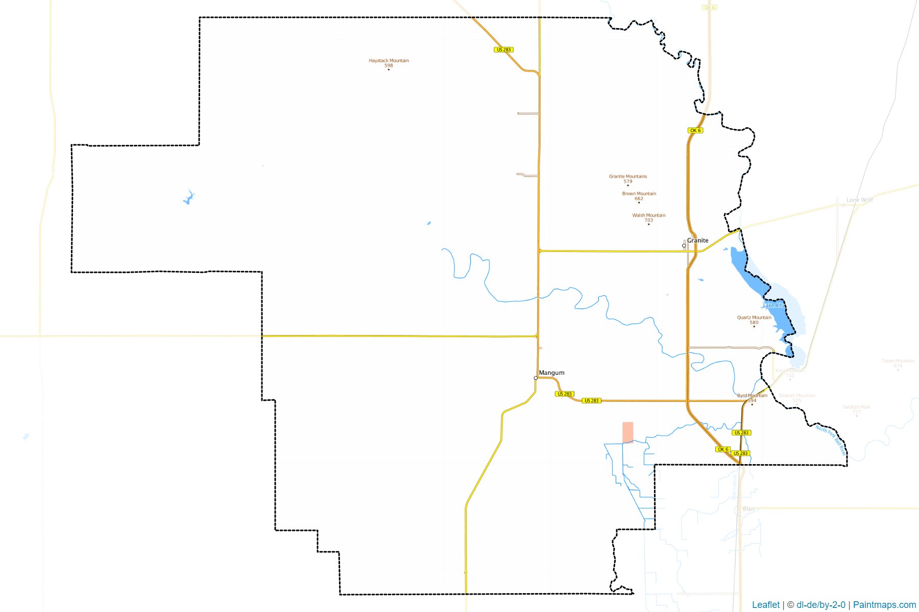 Greer (Oklahoma) Map Cropping Samples-1