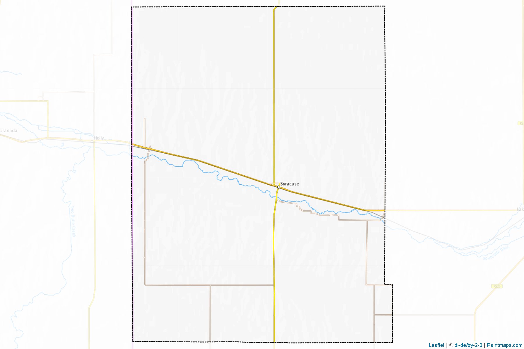 Hamilton (Kansas) Map Cropping Samples-1