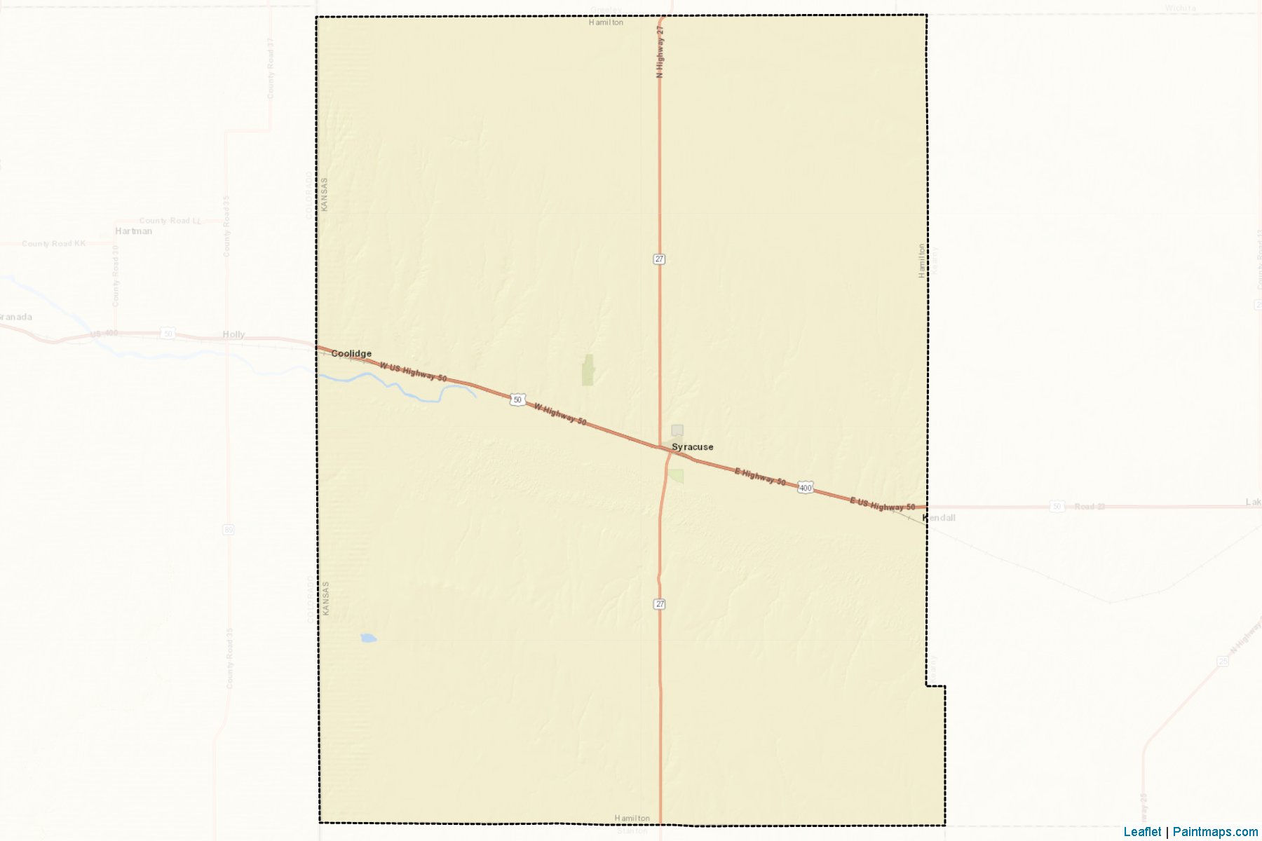 Hamilton (Kansas) Map Cropping Samples-2