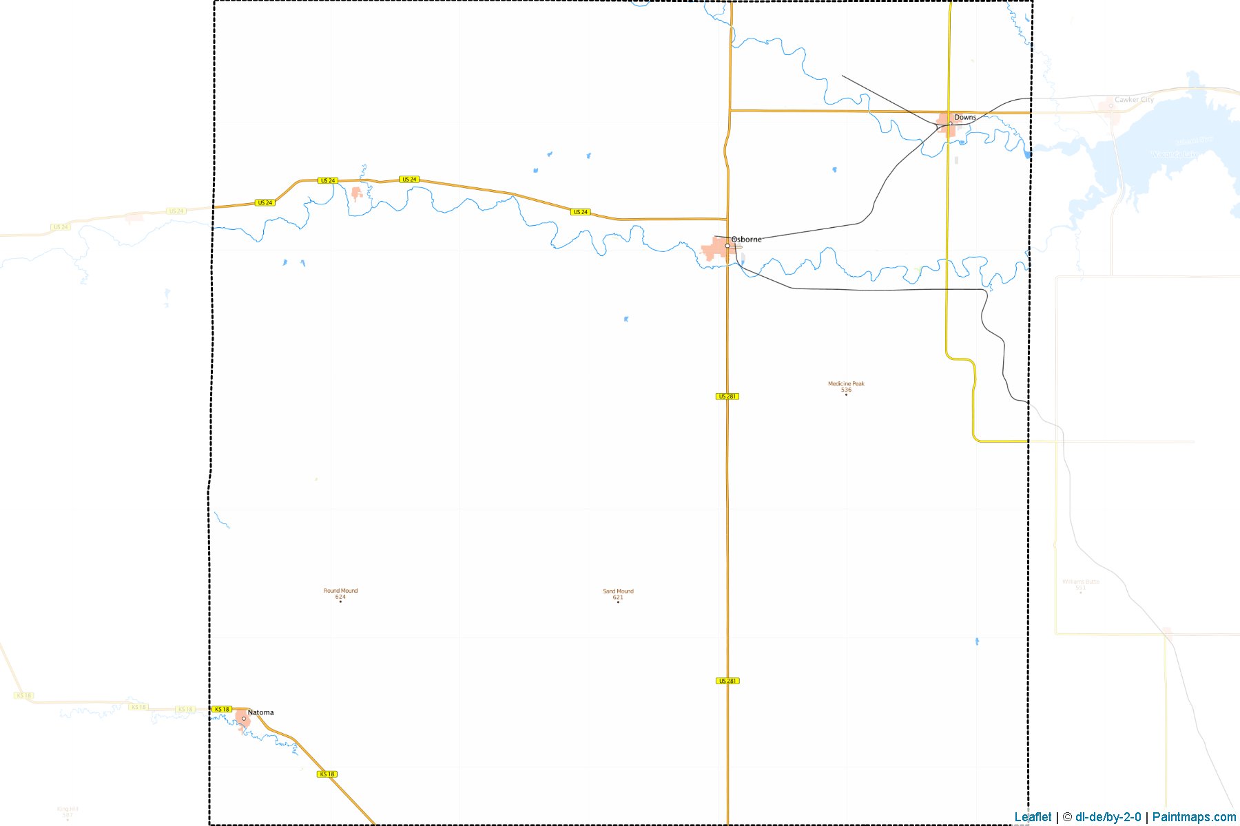 Osborne (Kansas) Map Cropping Samples-1