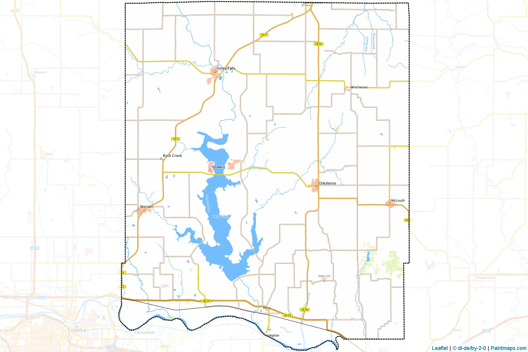 Jefferson (Kansas) Map Cropping Samples-1