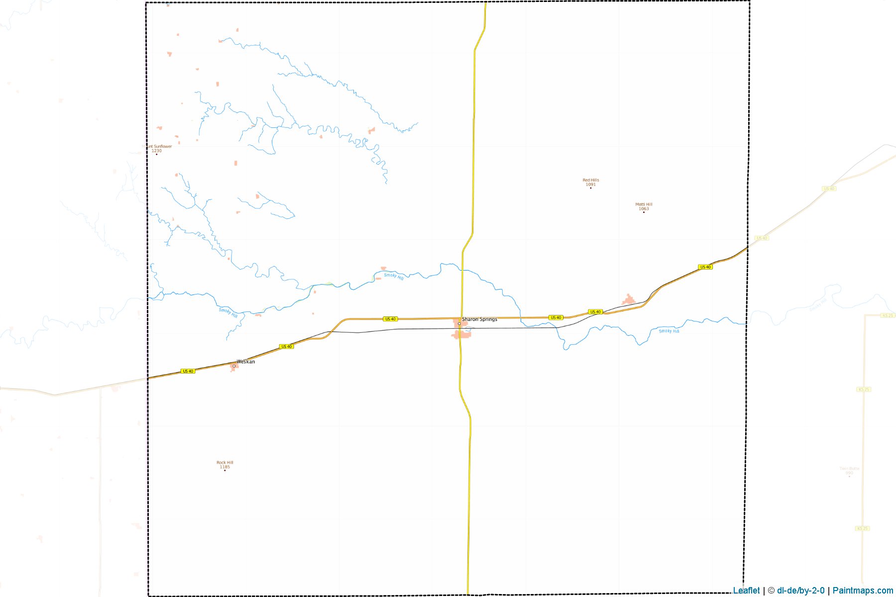 Wallace (Kansas) Map Cropping Samples-1